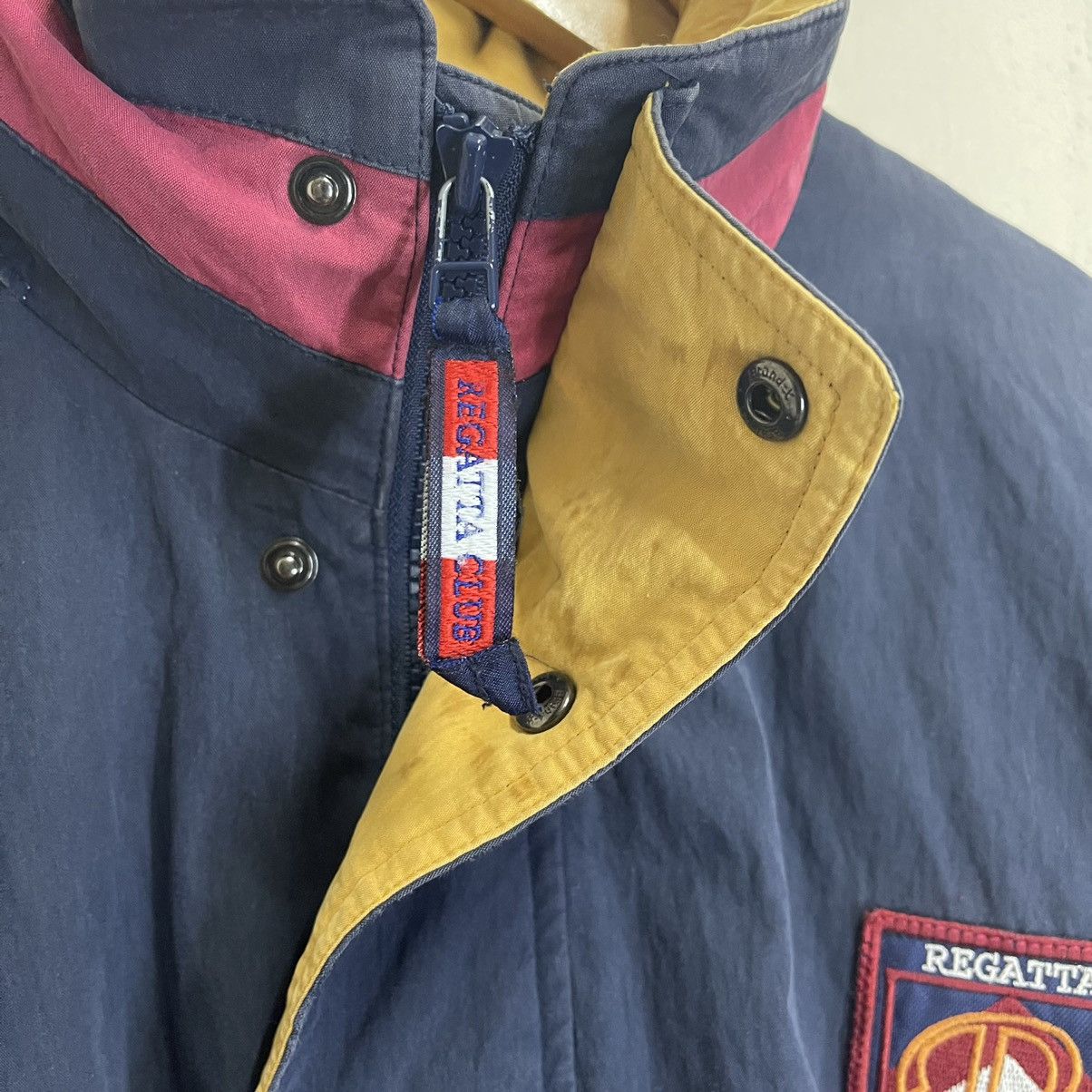 Japanese Brand 🔥REGATTA CLUB UNITED KINGDOM STRONG TEAM DISTRESSED JACKET Size US L / EU 52-54 / 3 - 7 Thumbnail
