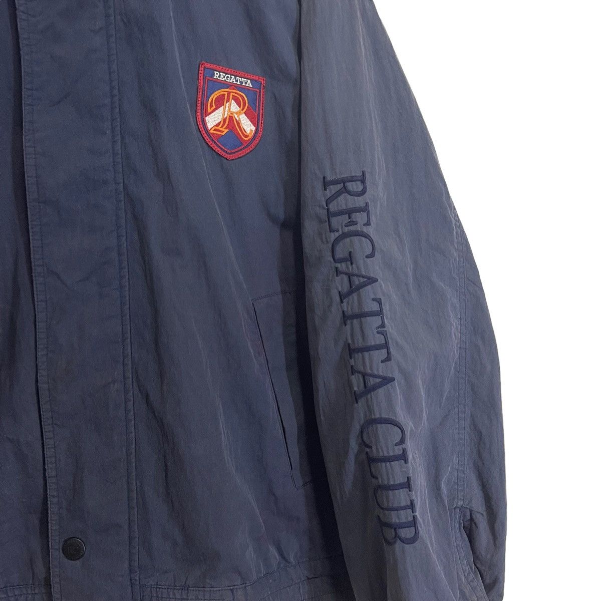 Japanese Brand 🔥REGATTA CLUB UNITED KINGDOM STRONG TEAM DISTRESSED JACKET Size US L / EU 52-54 / 3 - 13 Thumbnail