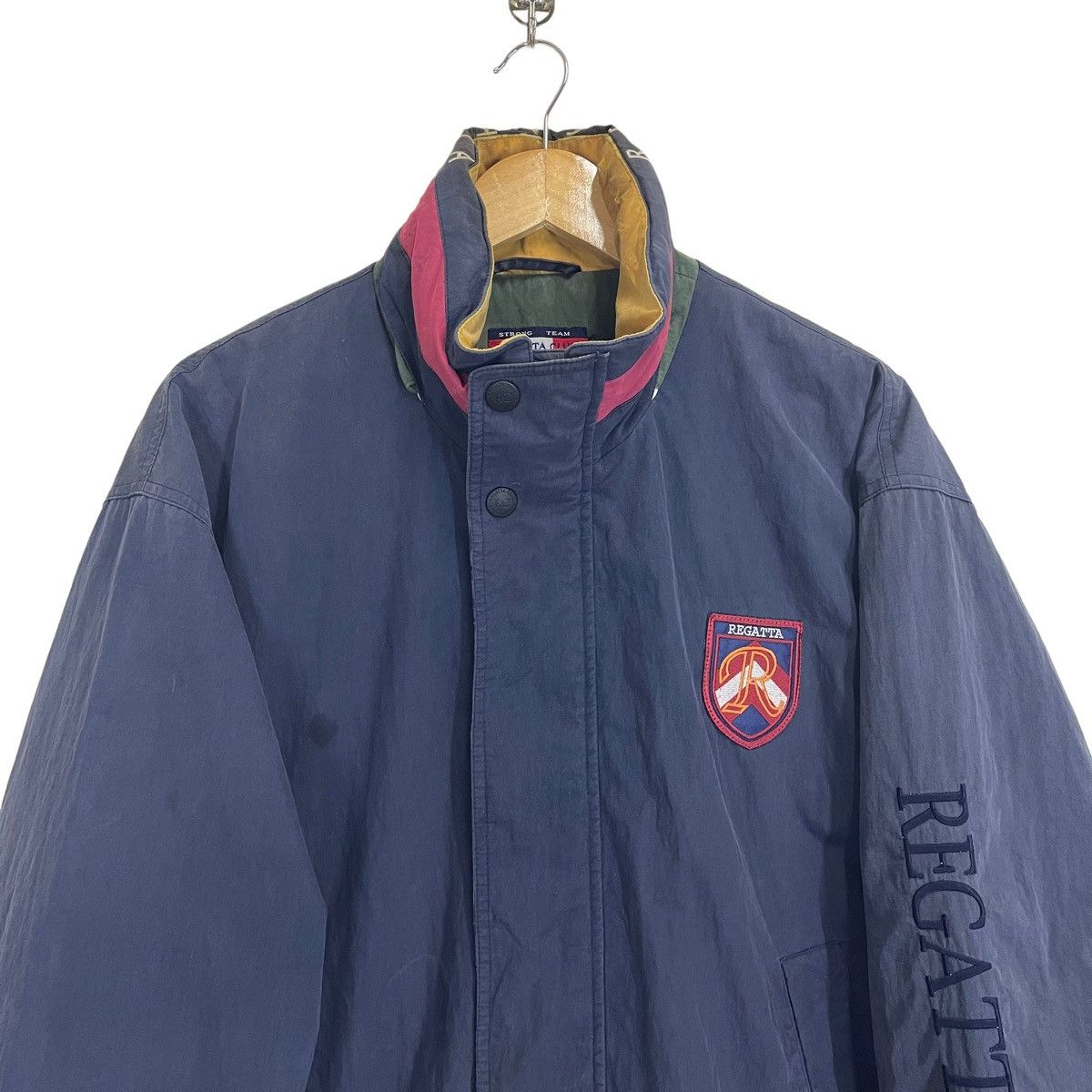 Japanese Brand 🔥REGATTA CLUB UNITED KINGDOM STRONG TEAM DISTRESSED JACKET Size US L / EU 52-54 / 3 - 4 Thumbnail
