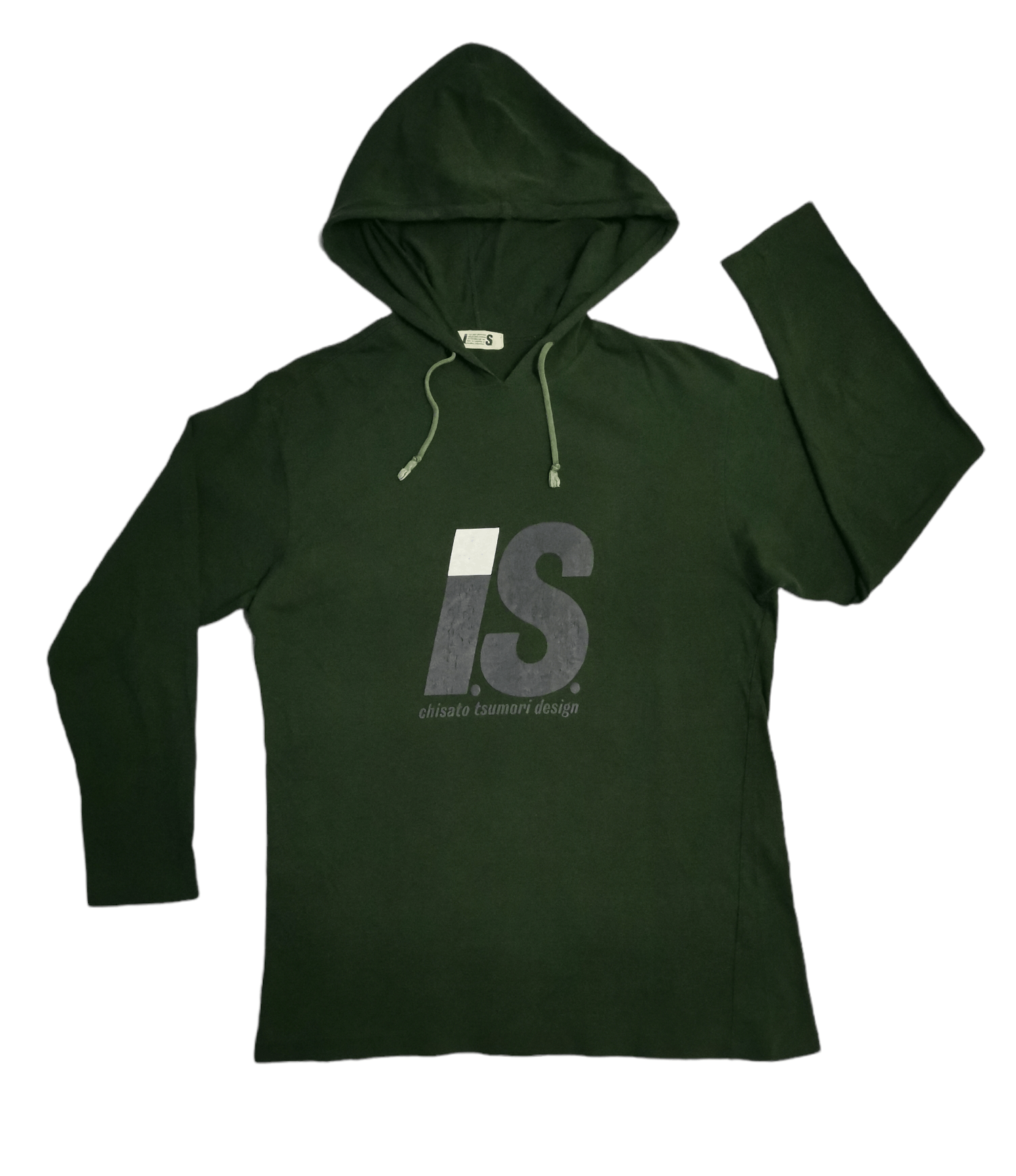 Issey Miyake Vintage Issey Miyake Sweatshirt Hoodie Spell Out Big Logo Size US M / EU 48-50 / 2 - 2 Thumbnail