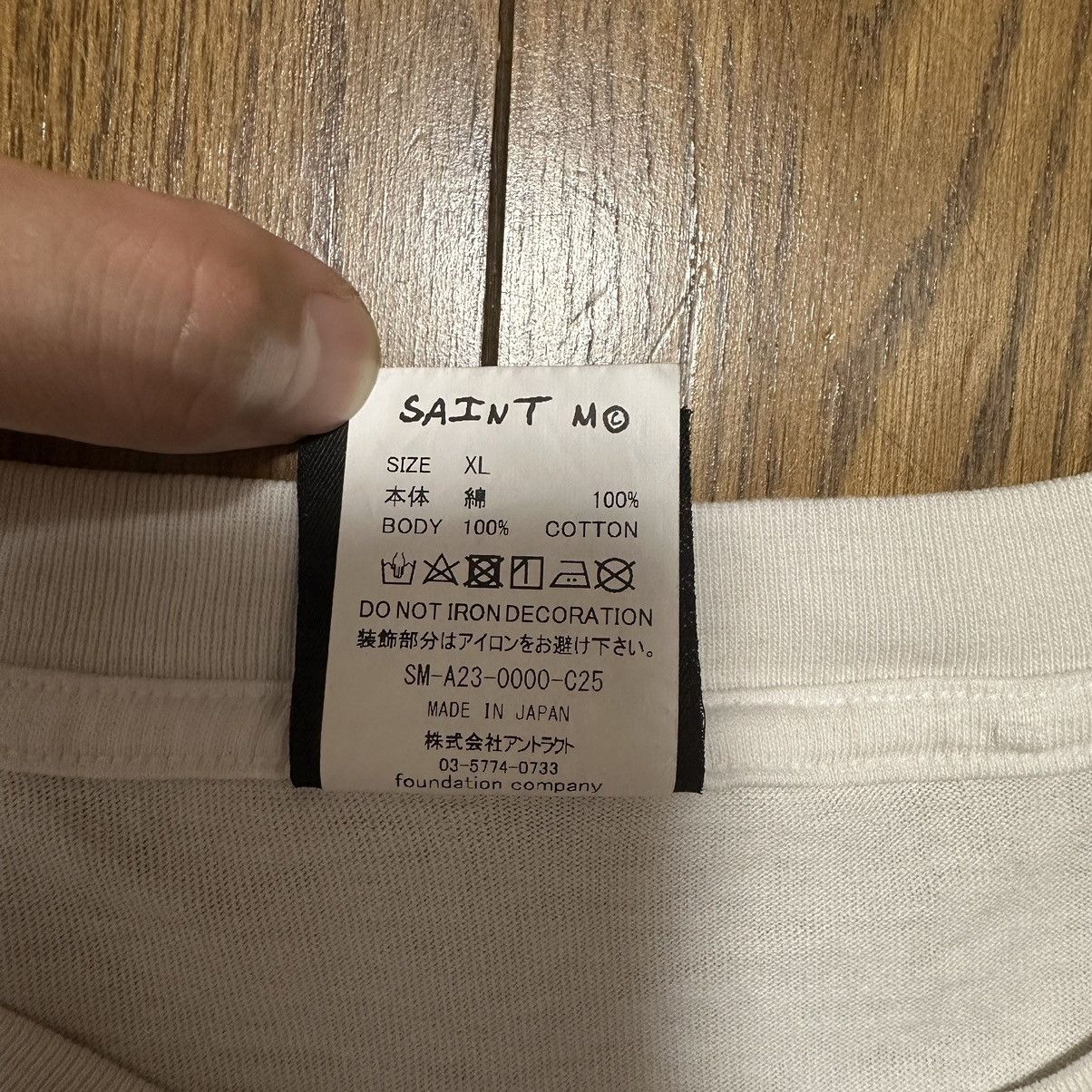 Disney × READYMADE × Saint Michael Saint Michael DISNEY ALICE TEE Size US XL / EU 56 / 4 - 7 Thumbnail