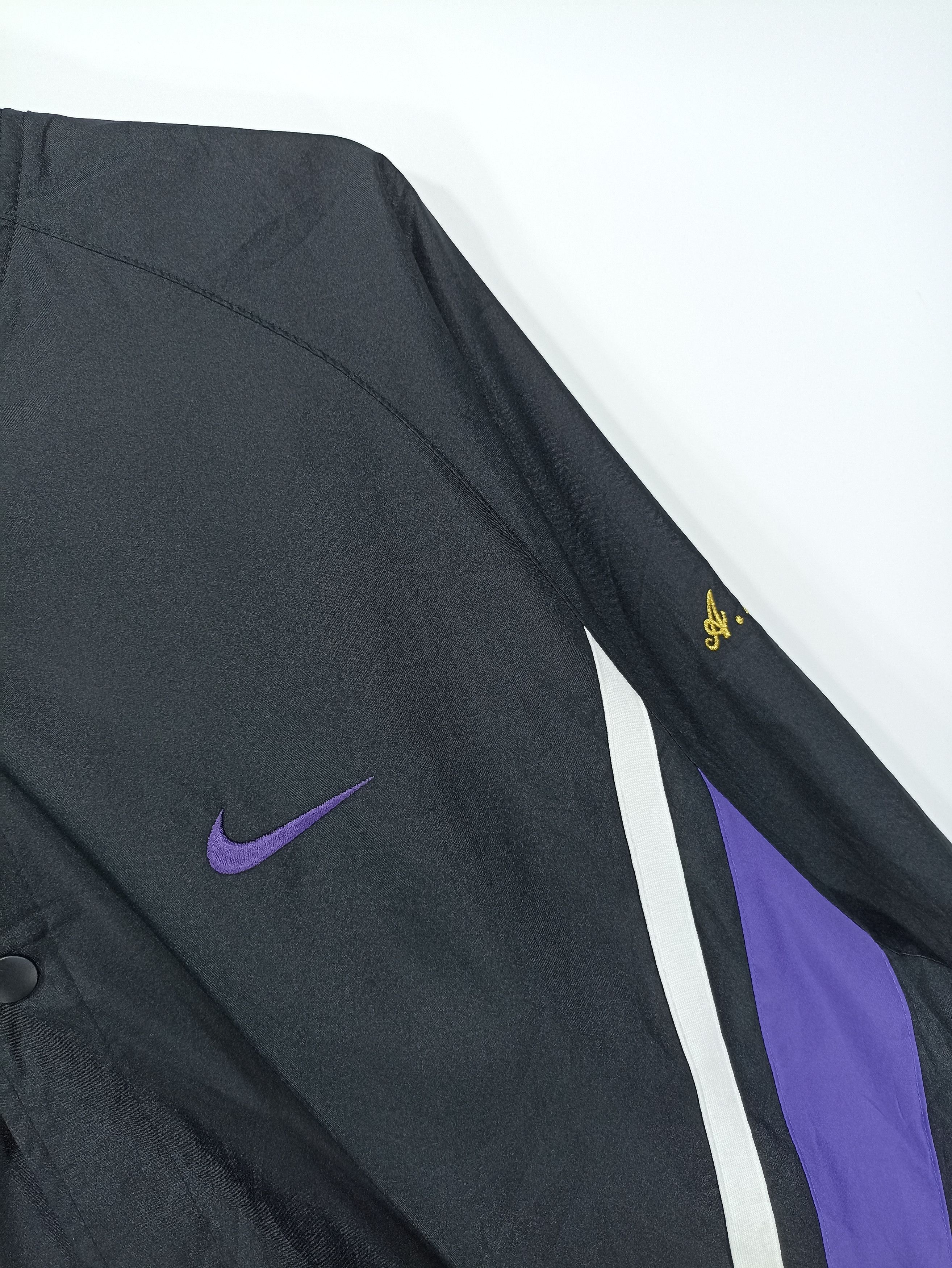 Nike × Vintage Nike Kokubunji Basketball Team Nylon Jacket Size US XL / EU 56 / 4 - 2 Thumbnail