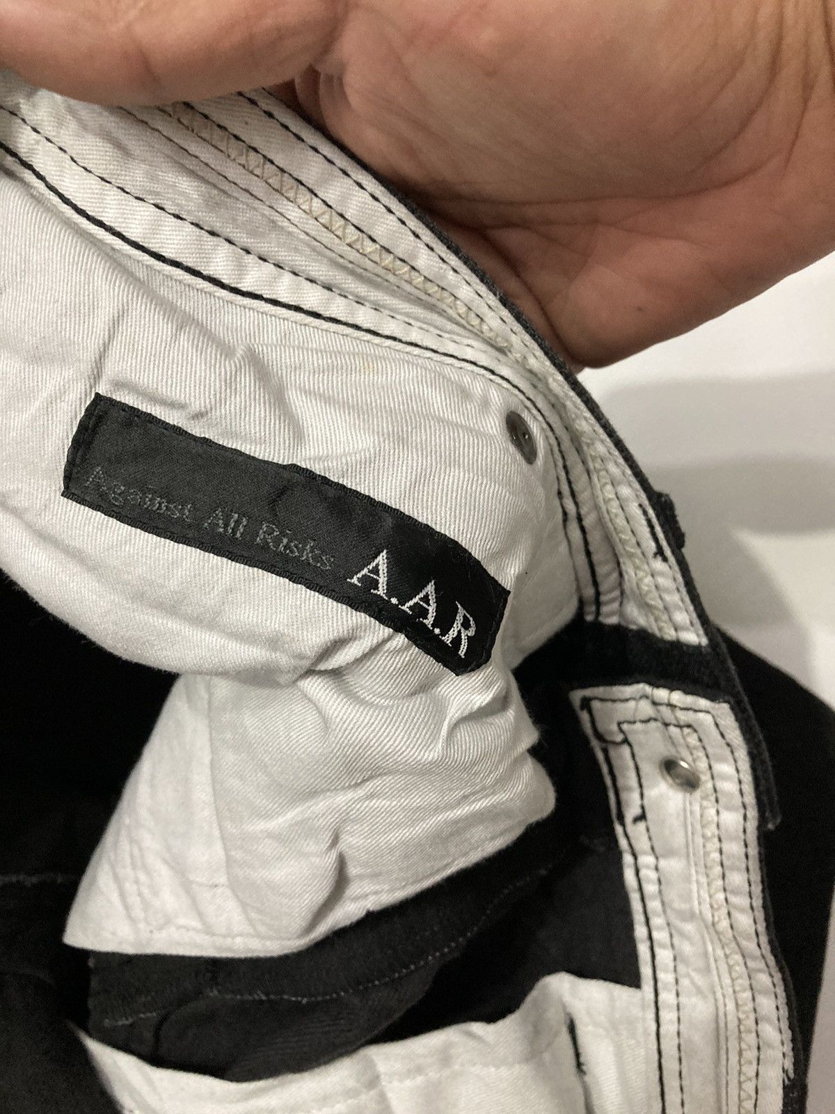 Japanese Brand × Yohji Yamamoto Yohji Yamamoto Black Zipper Denim Jeans Size US 34 / EU 50 - 13 Thumbnail