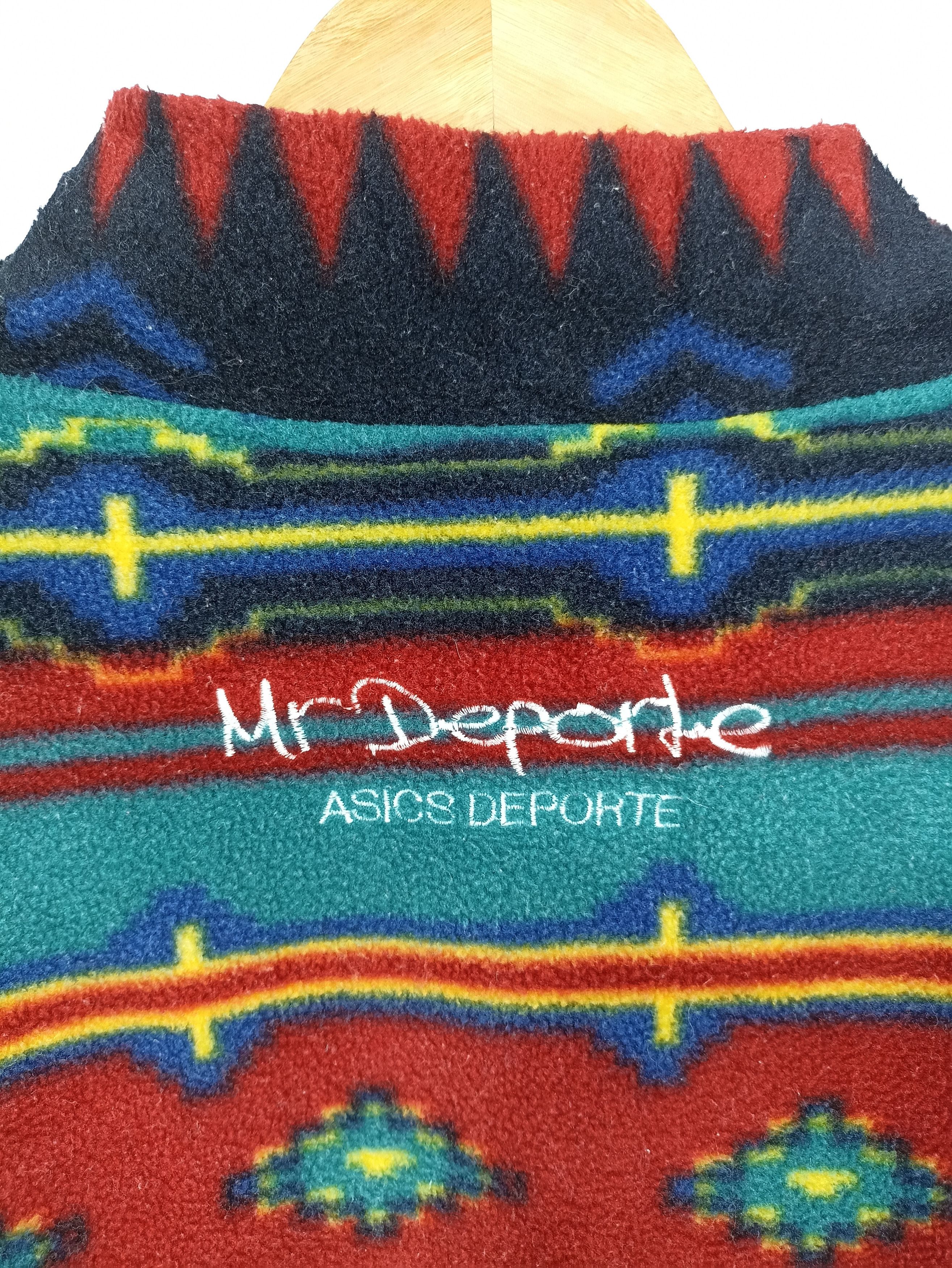 Japanese Brand × Vintage Vintage Mr.deporte Asics Deporte Fleece Sweatshirts Size US M / EU 48-50 / 2 - 6 Thumbnail