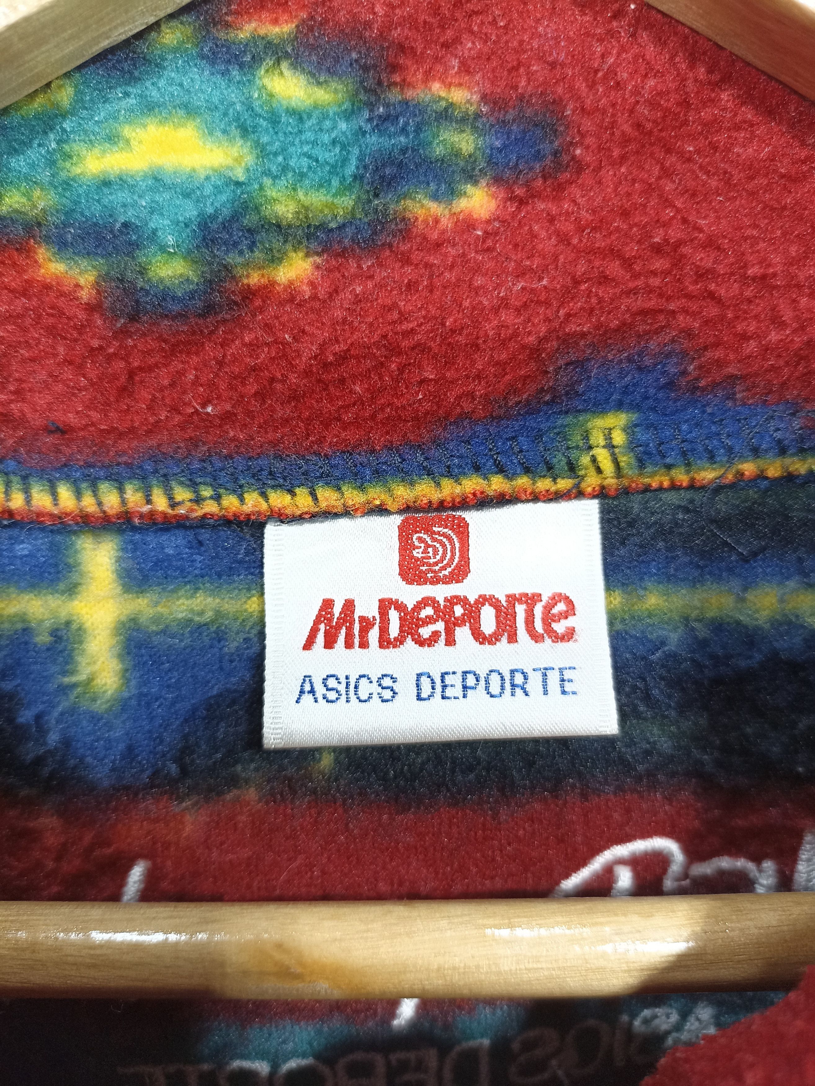 Japanese Brand × Vintage Vintage Mr.deporte Asics Deporte Fleece Sweatshirts Size US M / EU 48-50 / 2 - 7 Thumbnail