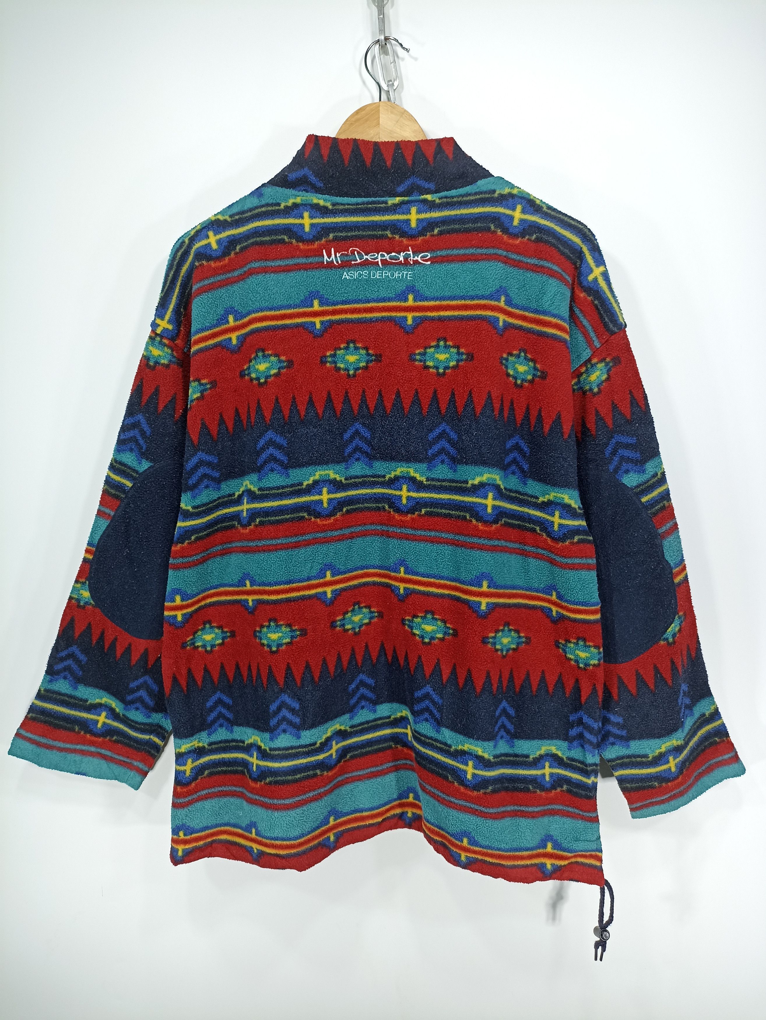 Japanese Brand × Vintage Vintage Mr.deporte Asics Deporte Fleece Sweatshirts Size US M / EU 48-50 / 2 - 5 Thumbnail