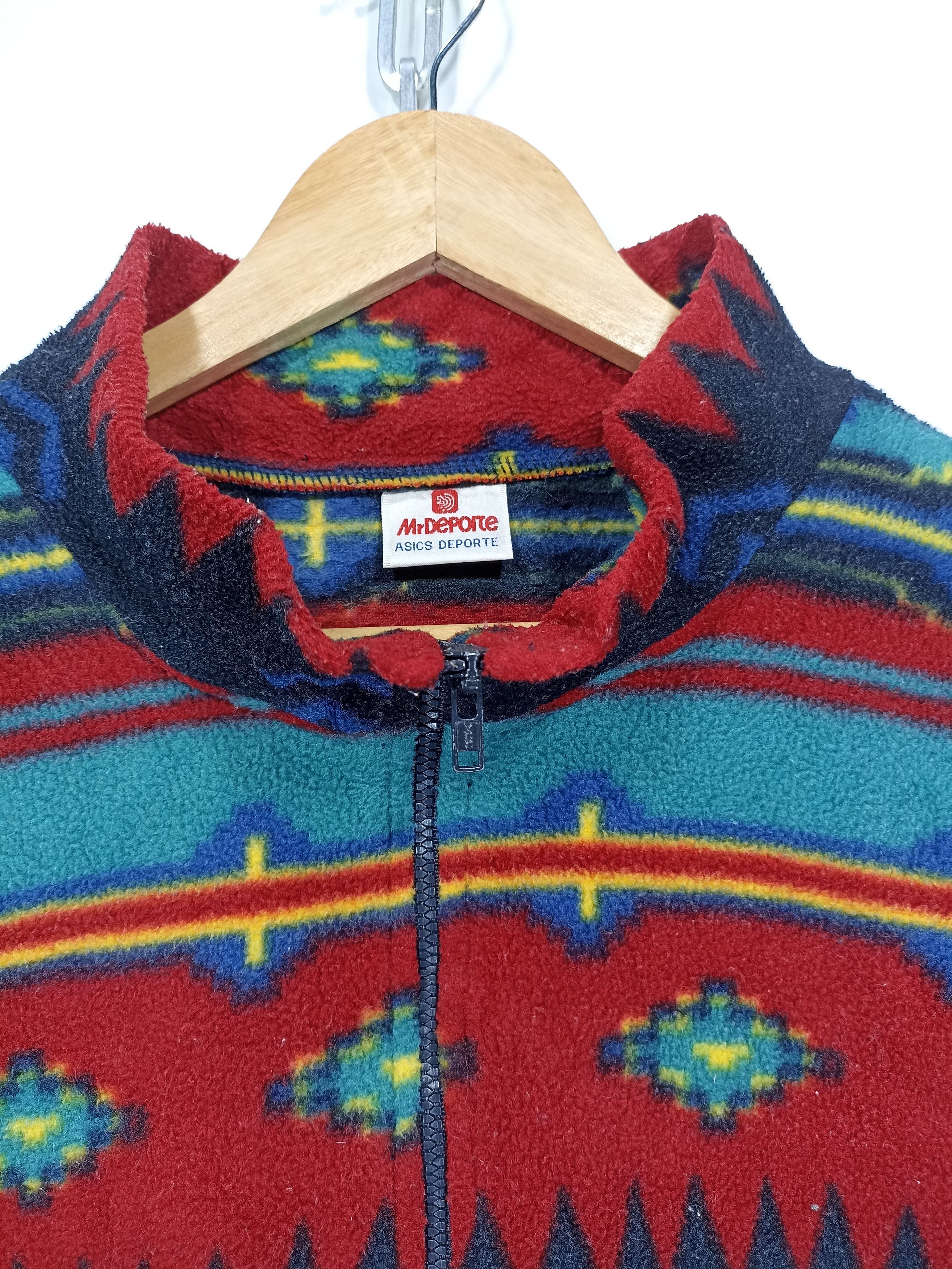 Japanese Brand × Vintage Vintage Mr.deporte Asics Deporte Fleece Sweatshirts Size US M / EU 48-50 / 2 - 4 Thumbnail