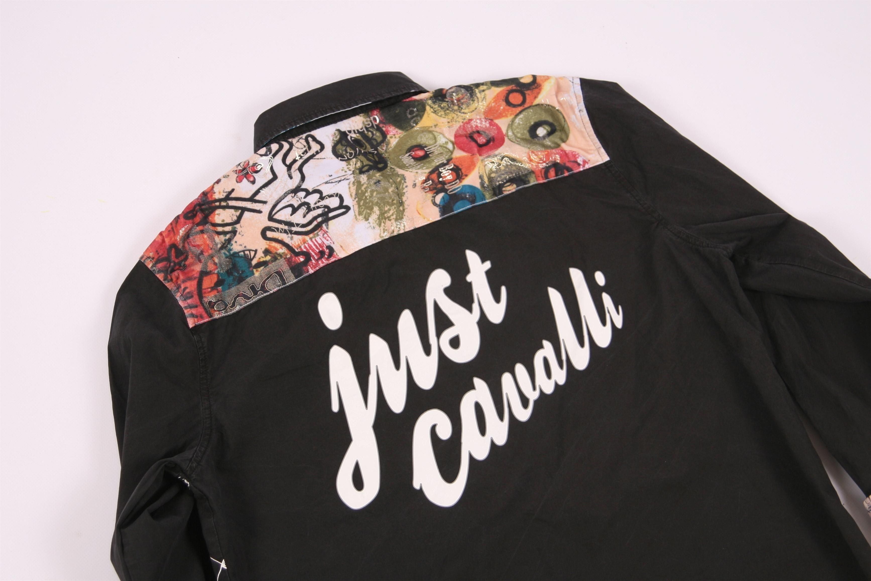 Just Cavalli Just Cavalli Luxury Design Abstract Pop Art Shirt. Size US S / EU 44-46 / 1 - 9 Thumbnail