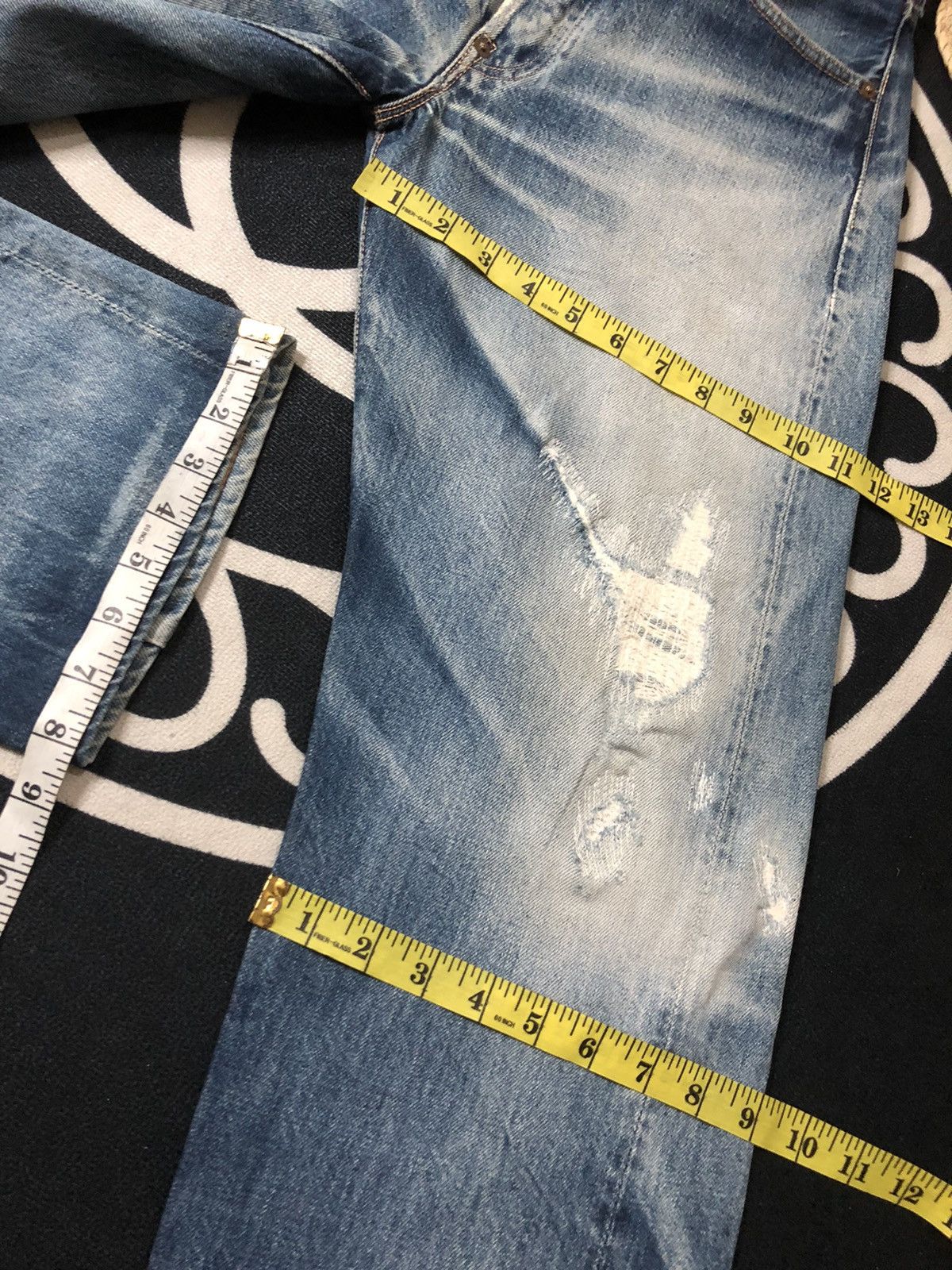 Levi's × Vintage VINTAGE 90’ LEVIS BIG E REPRODUCT 1937 SELVEDGE DENIM JEANS Size US 30 / EU 46 - 21 Thumbnail