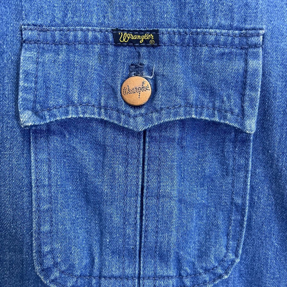 Wrangler Vintage 90s Wrangler Denim Jacket Size US M / EU 48-50 / 2 - 6 Thumbnail