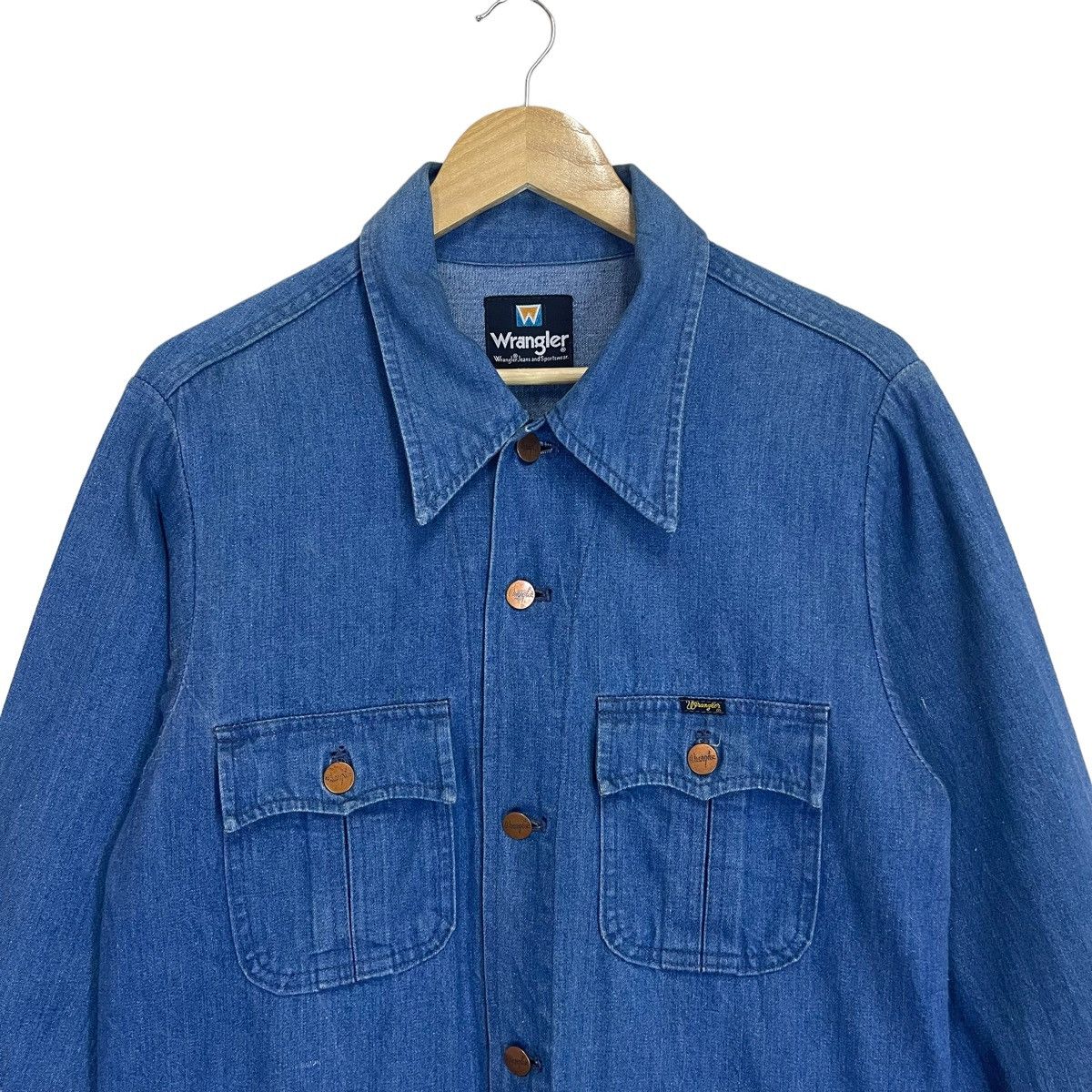 Wrangler Vintage 90s Wrangler Denim Jacket Size US M / EU 48-50 / 2 - 4 Thumbnail