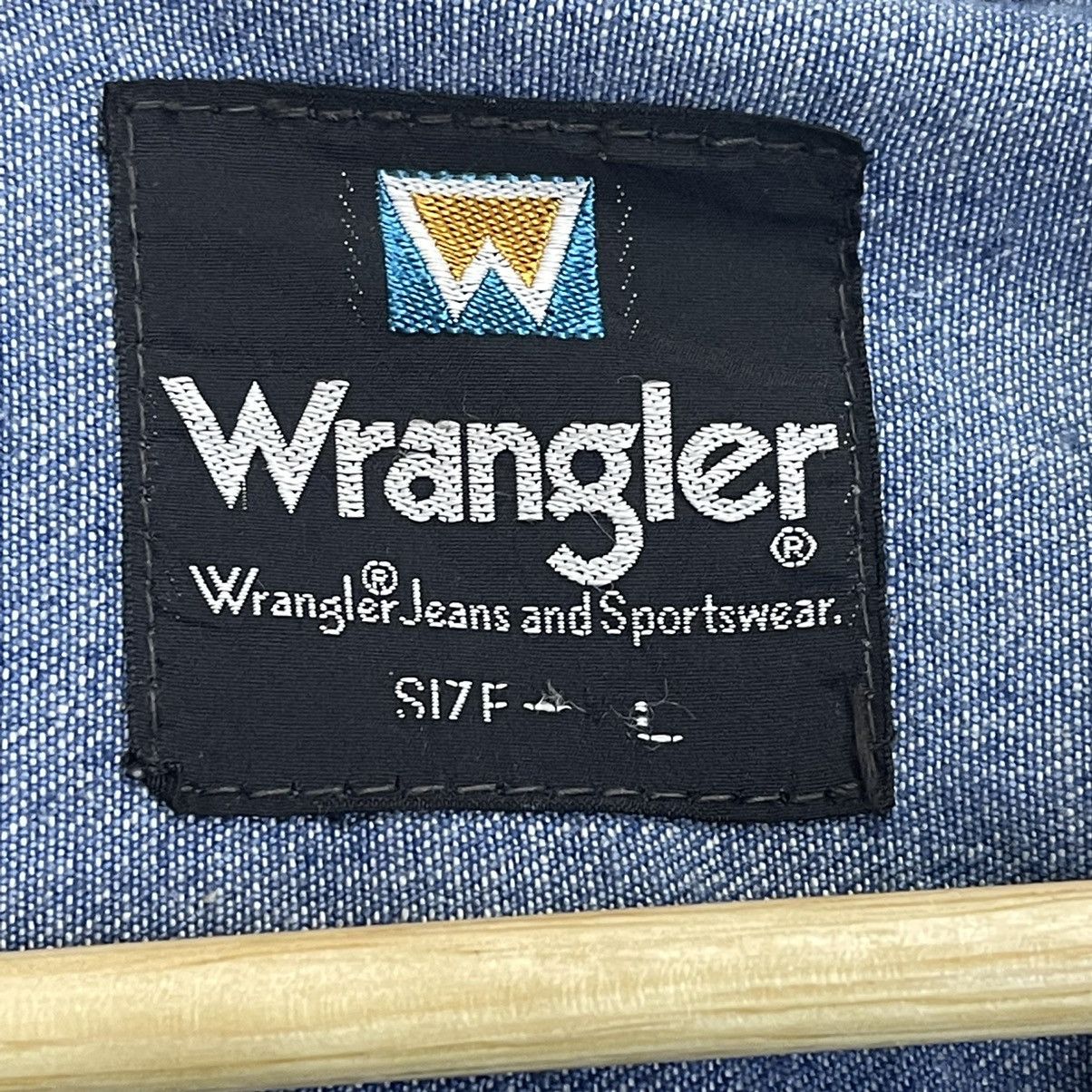 Wrangler Vintage 90s Wrangler Denim Jacket Size US M / EU 48-50 / 2 - 13 Thumbnail