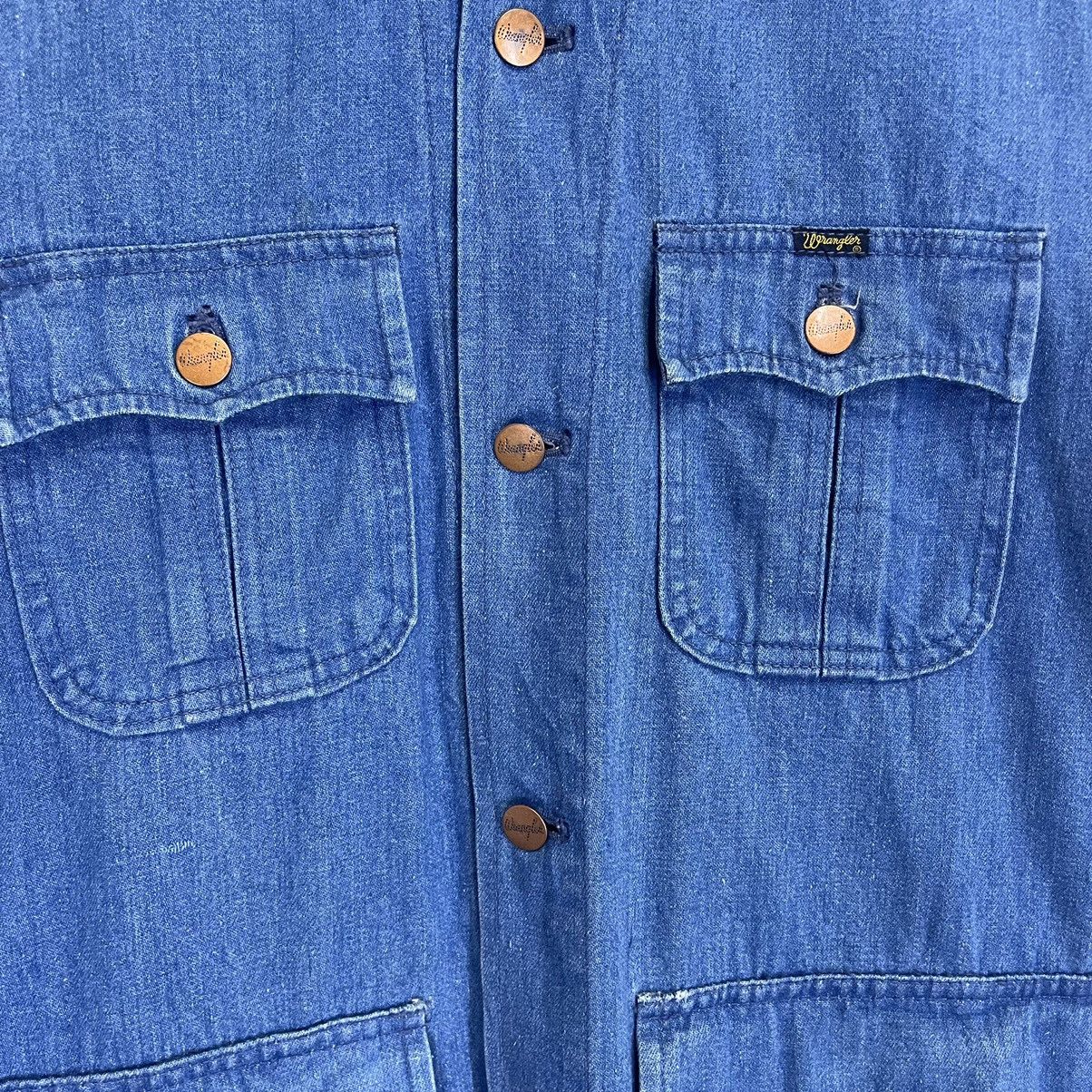 Wrangler Vintage 90s Wrangler Denim Jacket Size US M / EU 48-50 / 2 - 5 Thumbnail