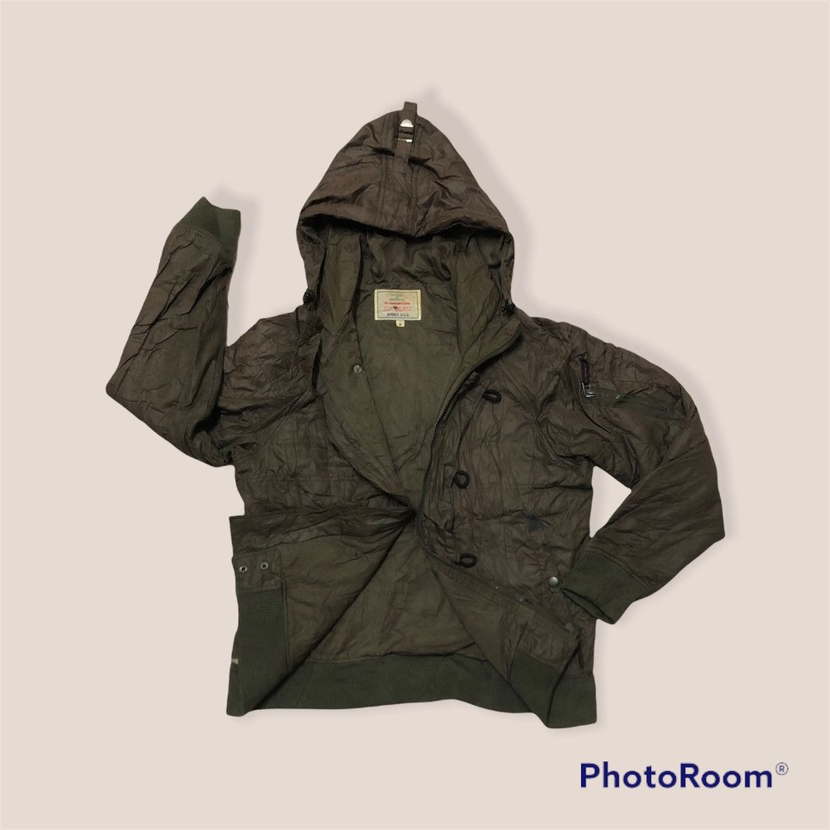 Avirex Avirex Puffer Jacket Army Style Streetwear Size US M / EU 48-50 / 2 - 1 Thumbnail