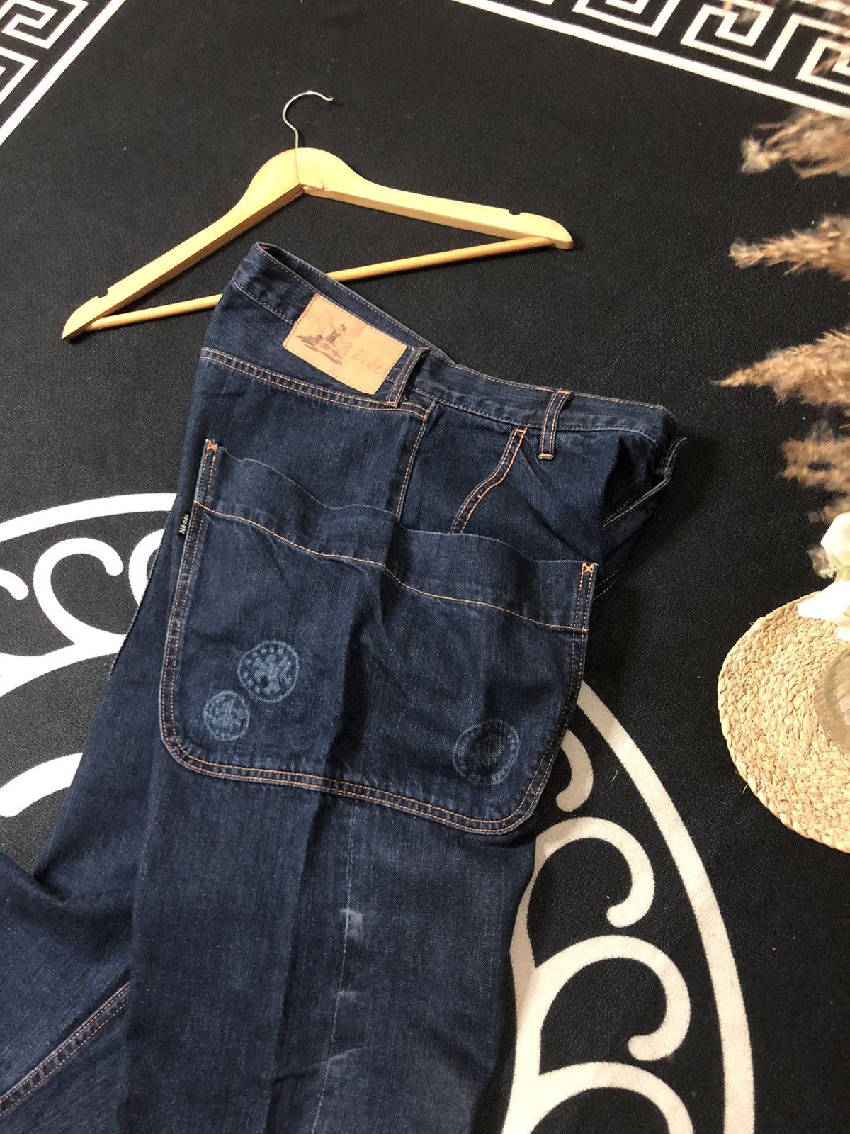Issey Miyake × Ne-Net × Vintage VINTAGE NE-NET BY ISSEY MIYAKE GARDENER SELVEDGE DENIM JEANS Size US 31 - 16 Thumbnail