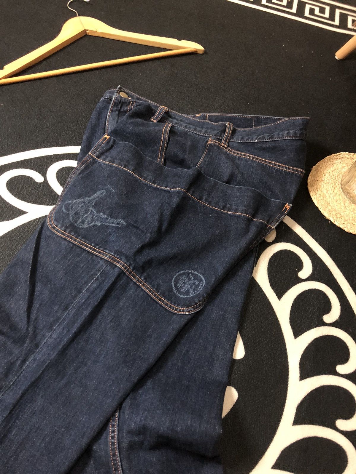 Issey Miyake × Ne-Net × Vintage VINTAGE NE-NET BY ISSEY MIYAKE GARDENER SELVEDGE DENIM JEANS Size US 31 - 18 Thumbnail