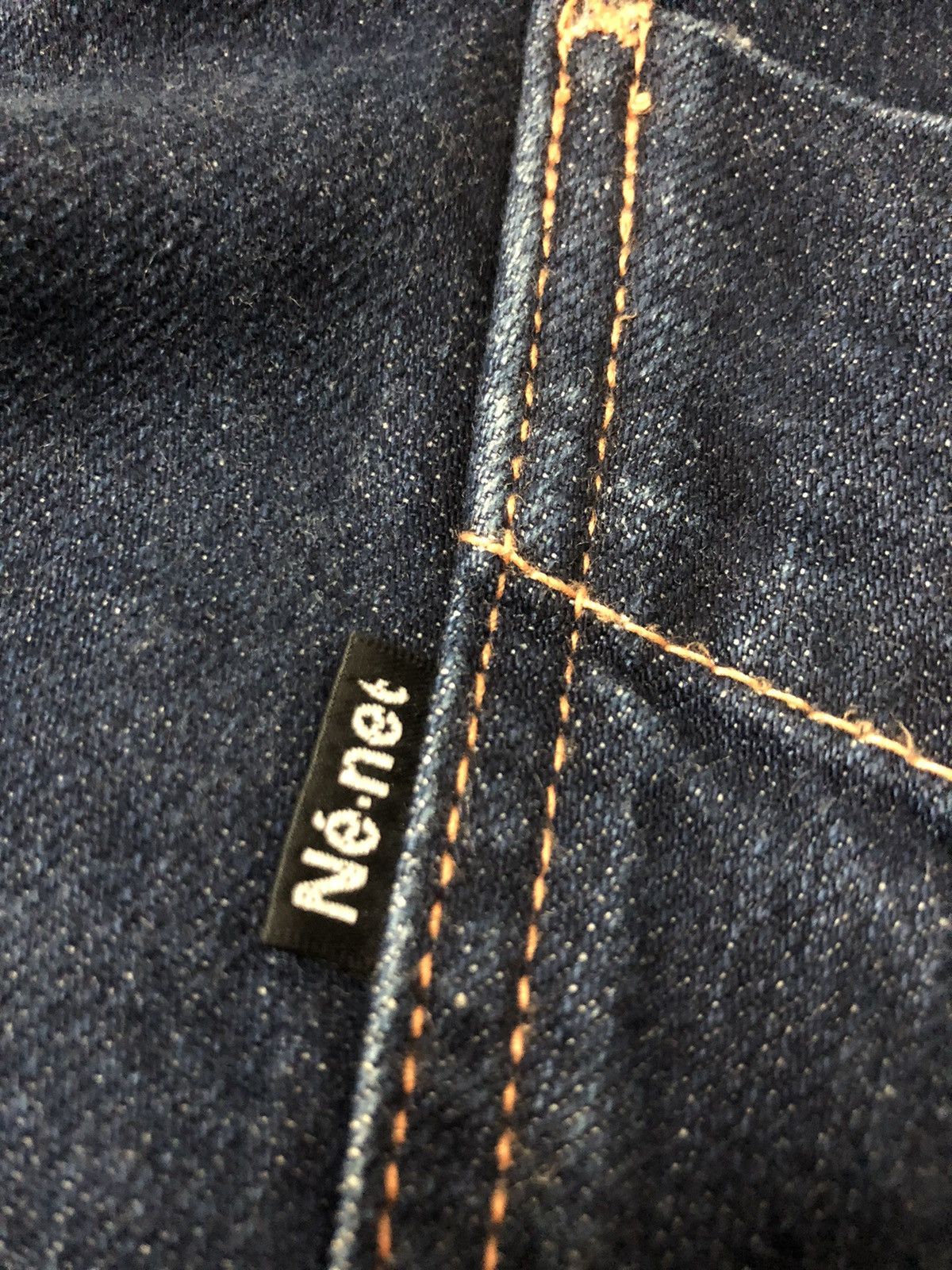 Issey Miyake × Ne-Net × Vintage VINTAGE NE-NET BY ISSEY MIYAKE GARDENER SELVEDGE DENIM JEANS Size US 31 - 13 Thumbnail