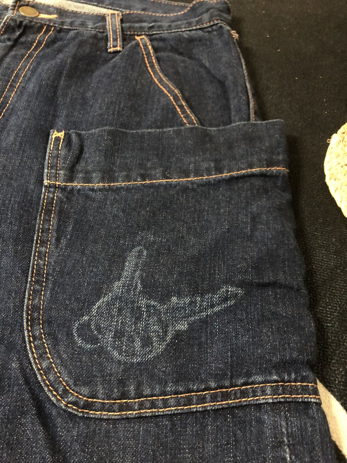 Issey Miyake × Ne-Net × Vintage VINTAGE NE-NET BY ISSEY MIYAKE GARDENER SELVEDGE DENIM JEANS Size US 31 - 4 Thumbnail