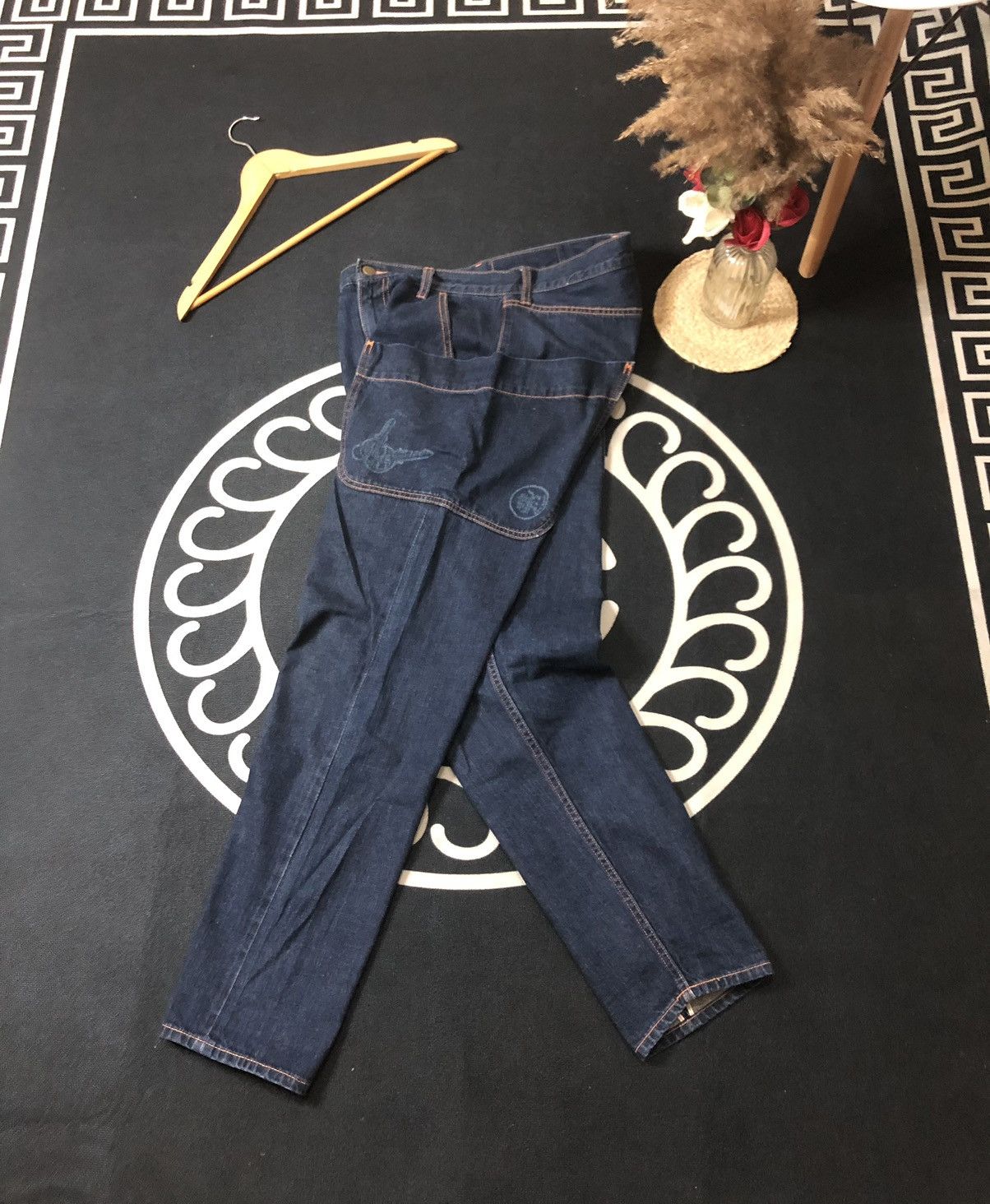 Issey Miyake × Ne-Net × Vintage VINTAGE NE-NET BY ISSEY MIYAKE GARDENER SELVEDGE DENIM JEANS Size US 31 - 17 Thumbnail