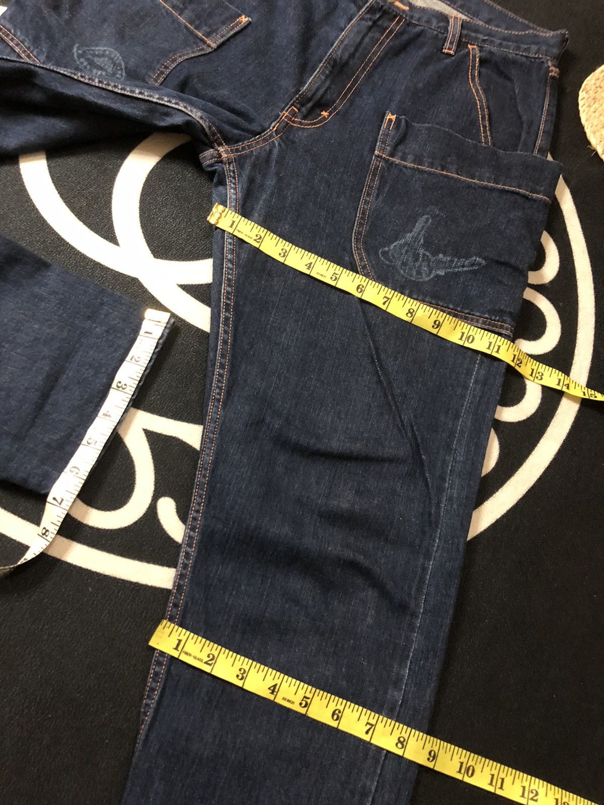Issey Miyake × Ne-Net × Vintage VINTAGE NE-NET BY ISSEY MIYAKE GARDENER SELVEDGE DENIM JEANS Size US 31 - 20 Thumbnail