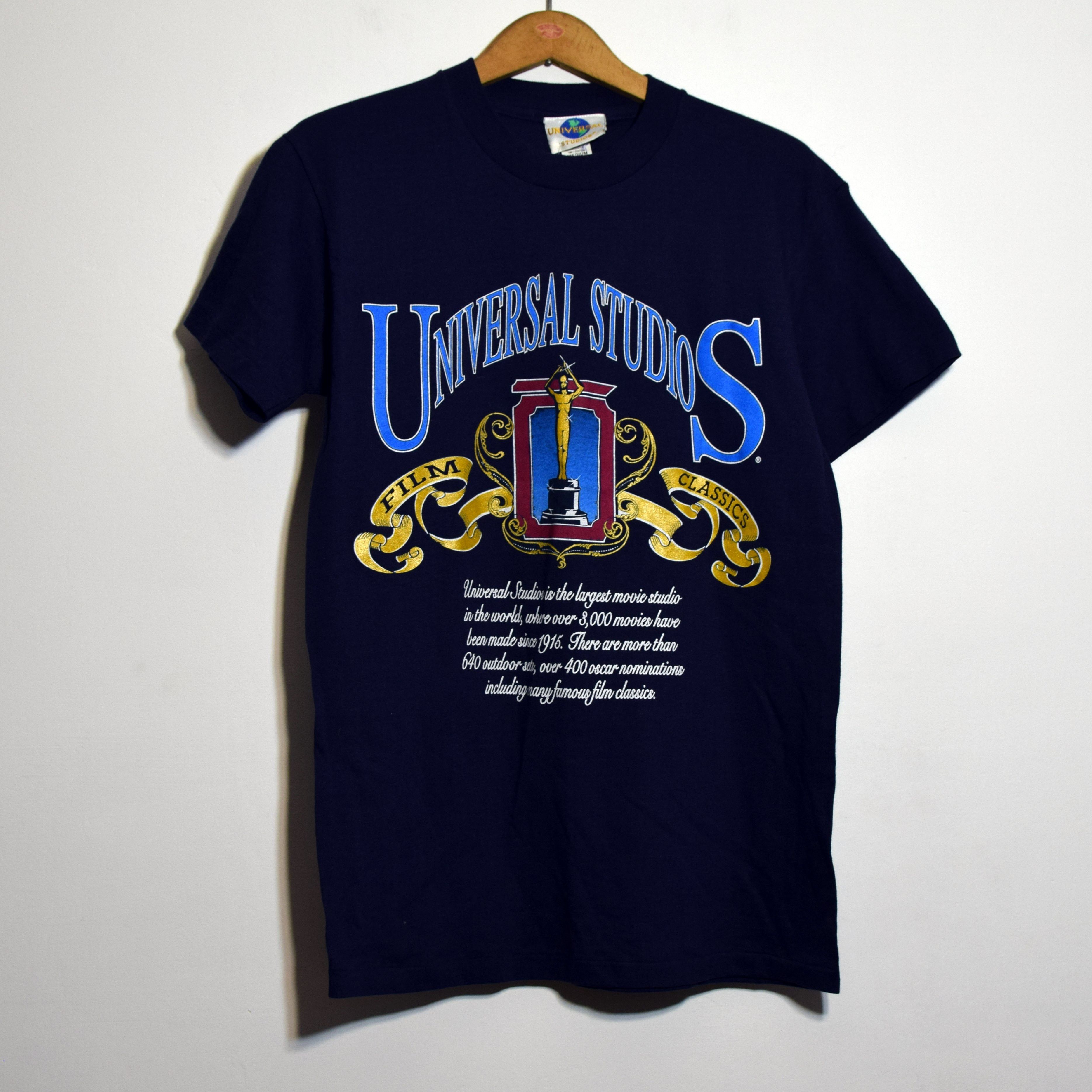Universal Studios × Vintage Early 90s Official Promo Universal Studios T-shirt M DSWT Size US M / EU 48-50 / 2 - 1 Thumbnail