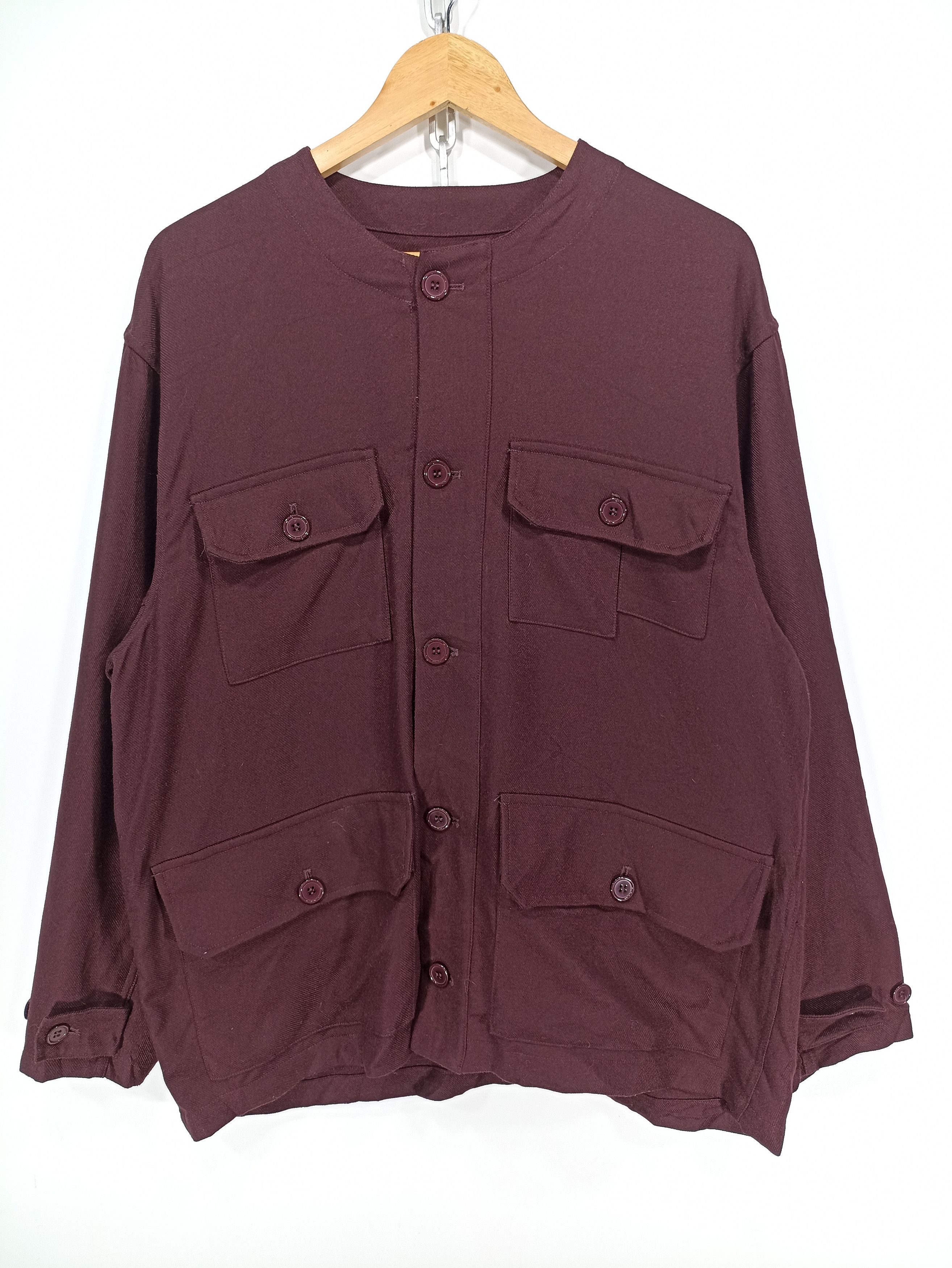 Japanese Brand Gloster Multi Pocket Button Jacket Size US M / EU 48-50 / 2 - 1 Thumbnail