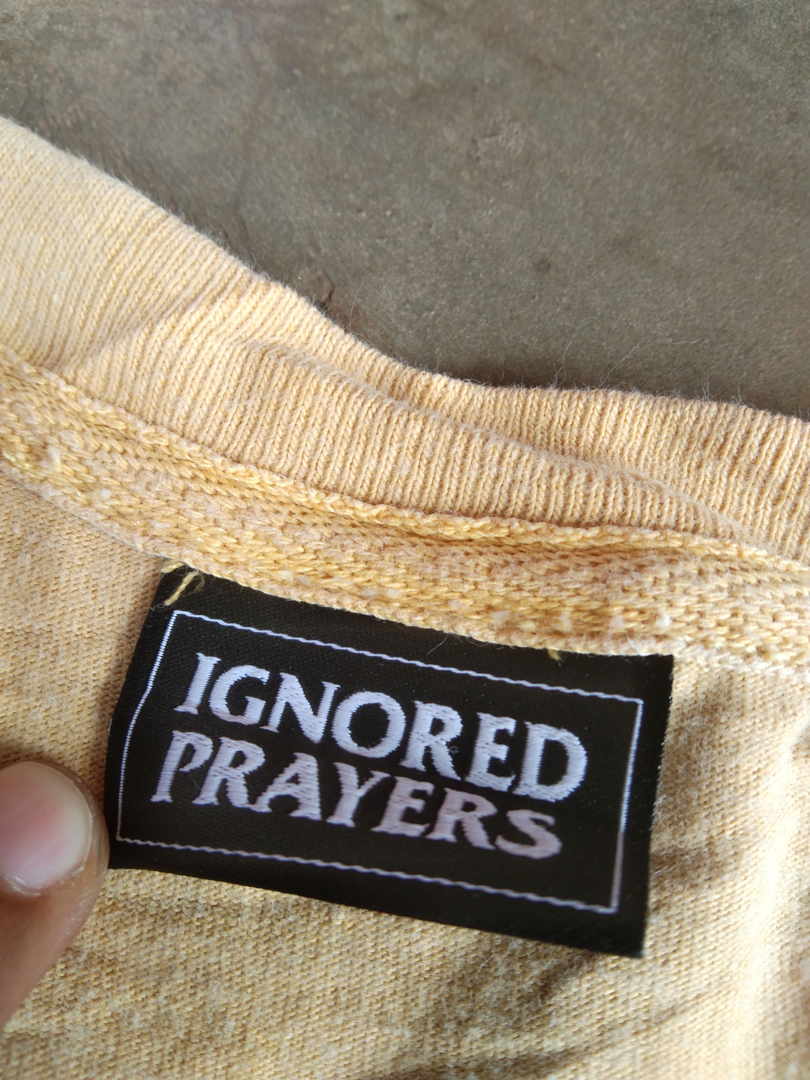 Ignored Prayers Ignored Prayers Power Tee Size US M / EU 48-50 / 2 - 5 Thumbnail