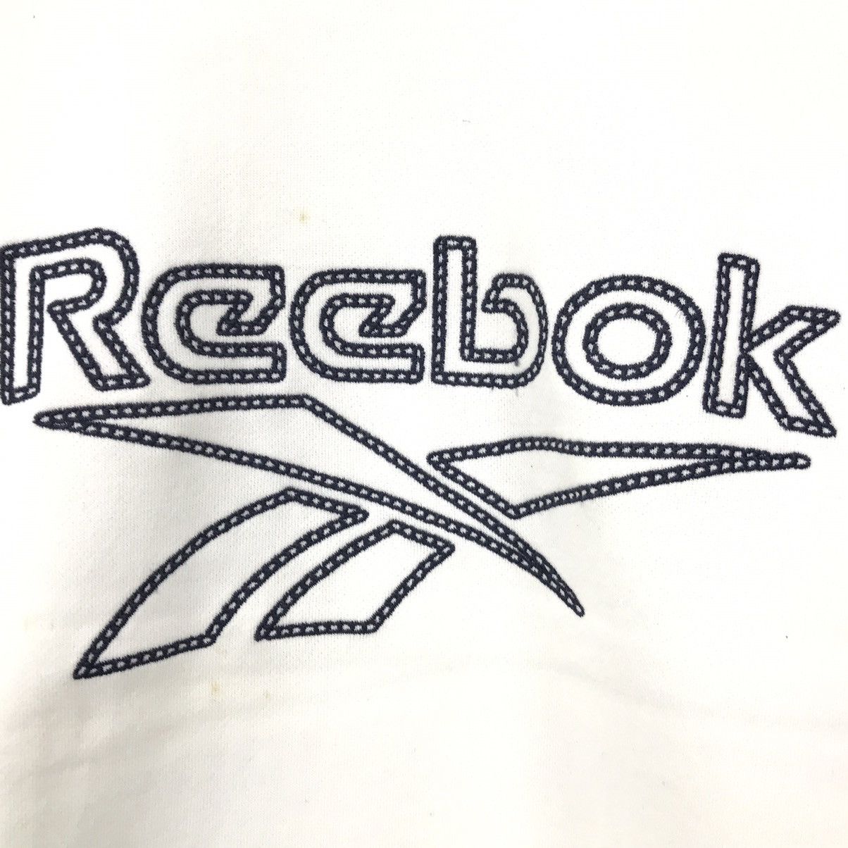 Reebok × Vintage Vintage Reebok Embroidery Big Logo Sweatshirt Pullover Size US L / EU 52-54 / 3 - 2 Thumbnail