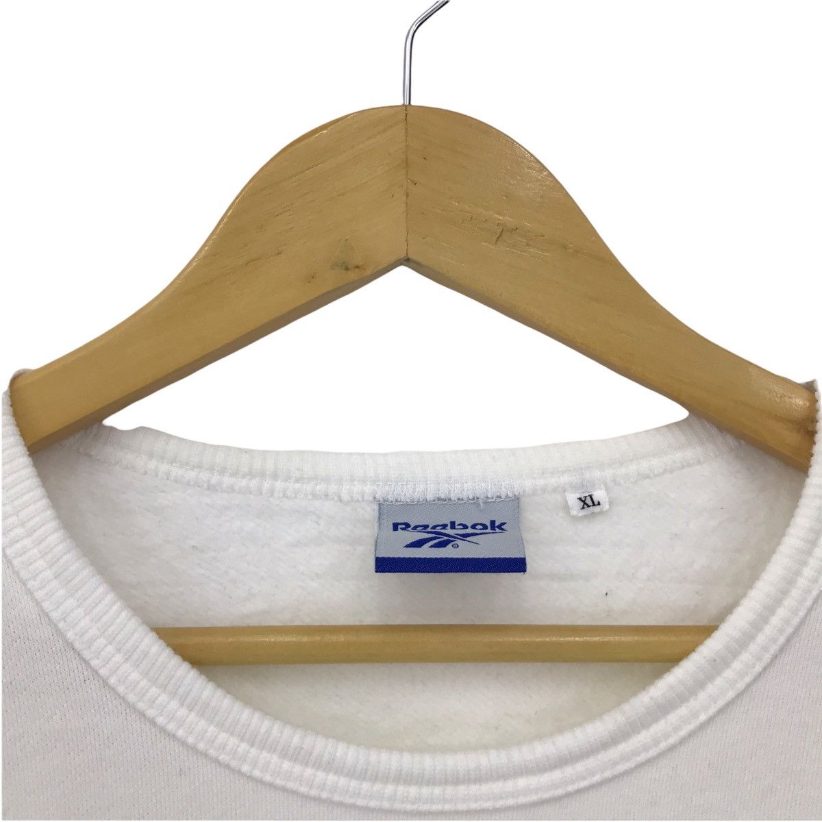 Reebok × Vintage Vintage Reebok Embroidery Big Logo Sweatshirt Pullover Size US L / EU 52-54 / 3 - 4 Thumbnail