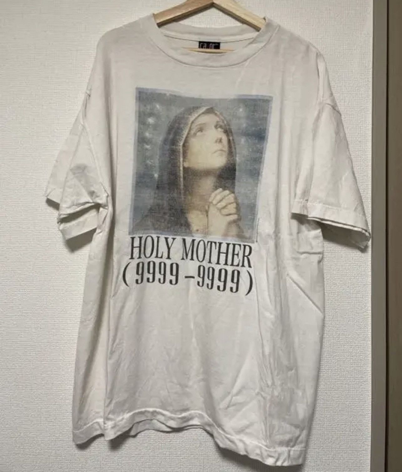 image of Readymade x Saint Michael Holy Mother Tee in White, Men's (Size XL)