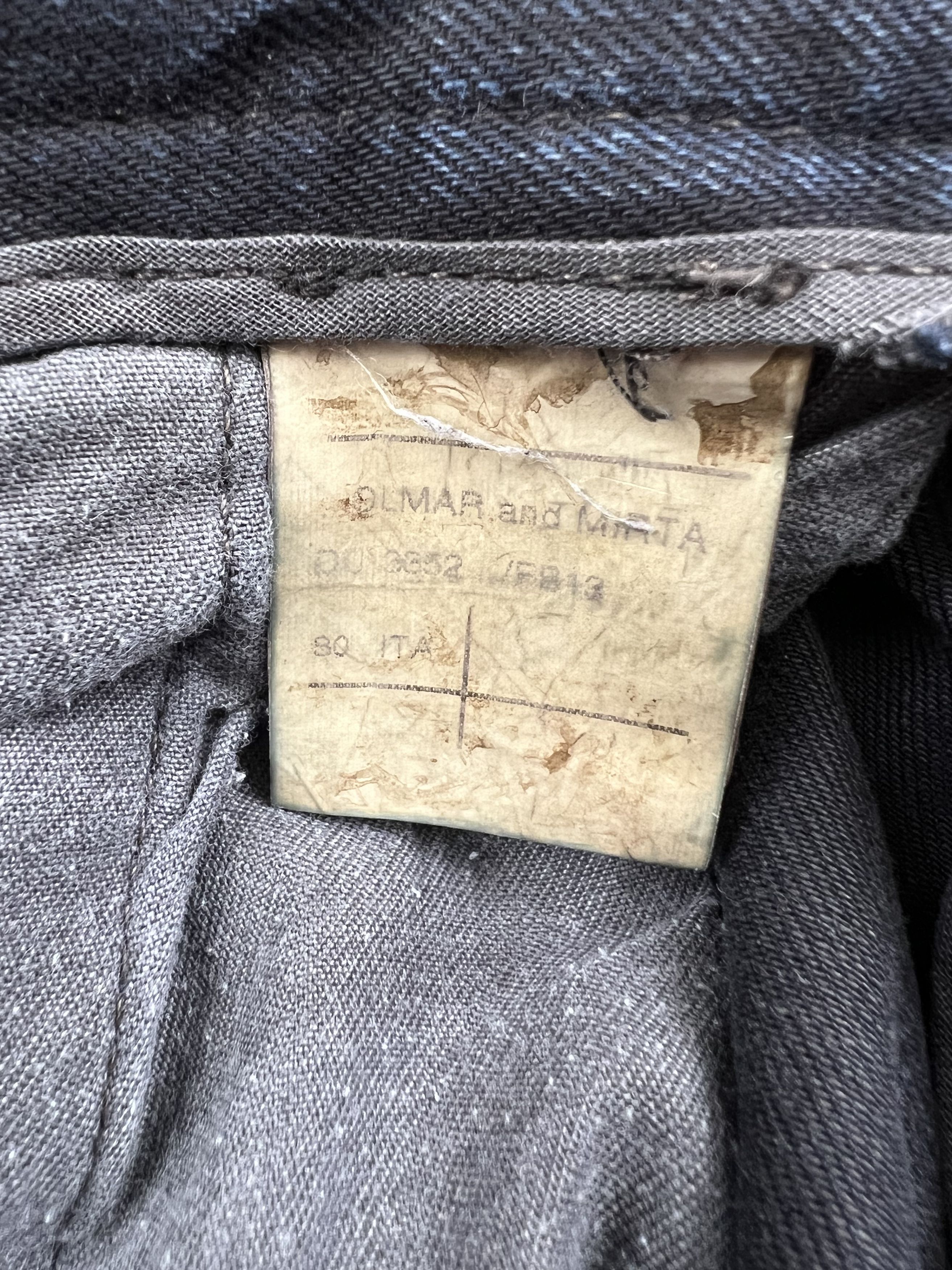 Rick Owens Early 2000s Distressed Skinny Denim Sz. 30