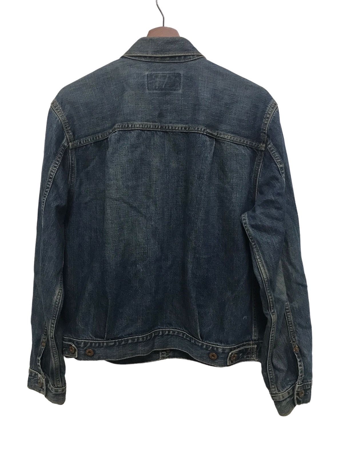 Japanese Brand × Vintage Vintage G.L Heart Selvedge Trucker Denim Jacket Size US L / EU 52-54 / 3 - 11 Thumbnail