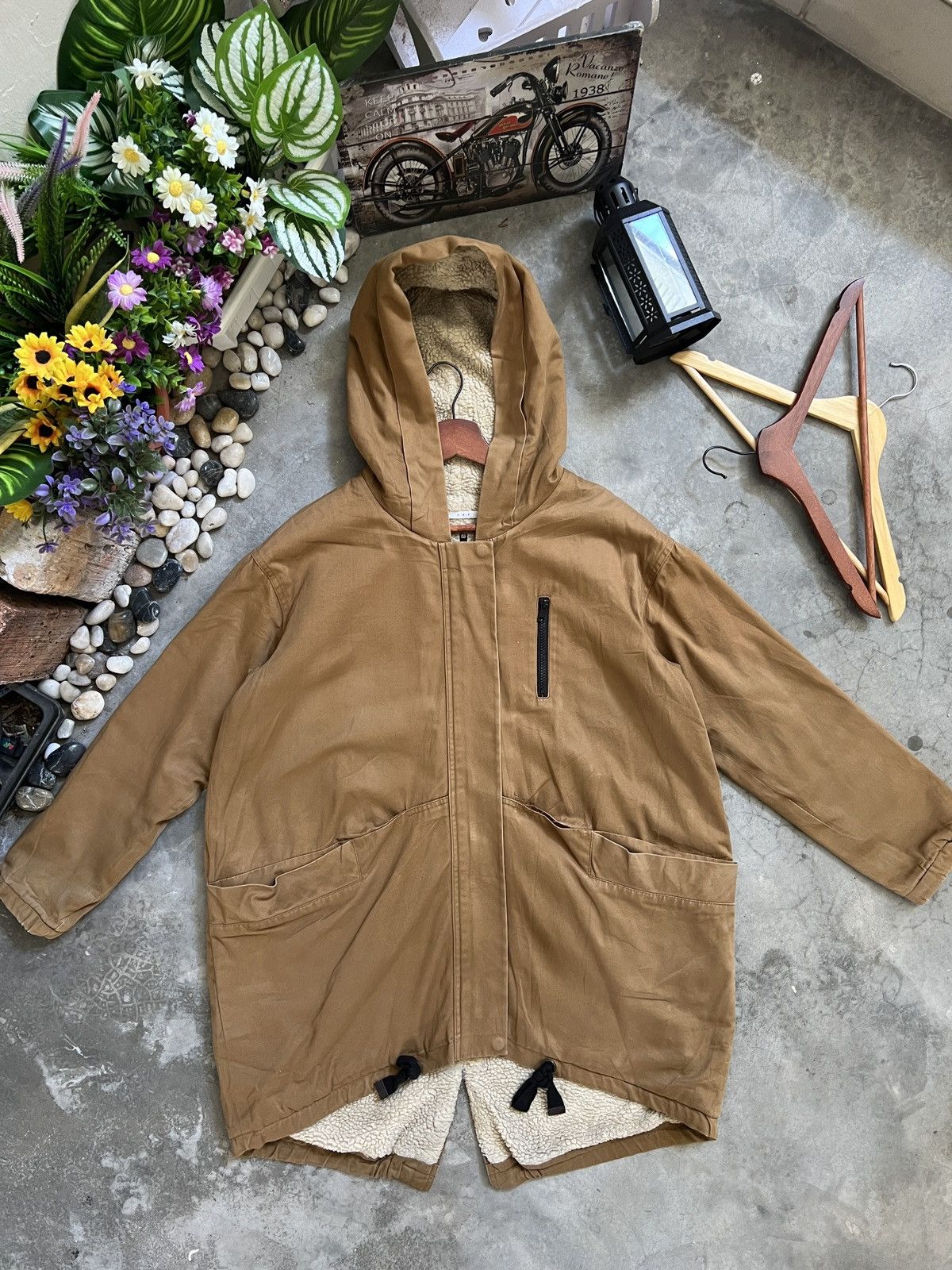 Vintage Vintage 🤎 (XL) KBF Sherpa Lined Detroit Jacket Size US XL / EU 56 / 4 - 2 Thumbnail