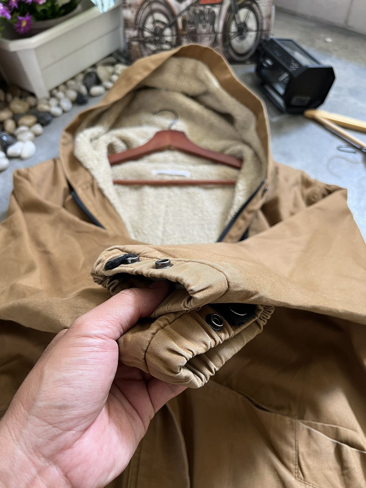 Vintage Vintage 🤎 (XL) KBF Sherpa Lined Detroit Jacket Size US XL / EU 56 / 4 - 11 Thumbnail