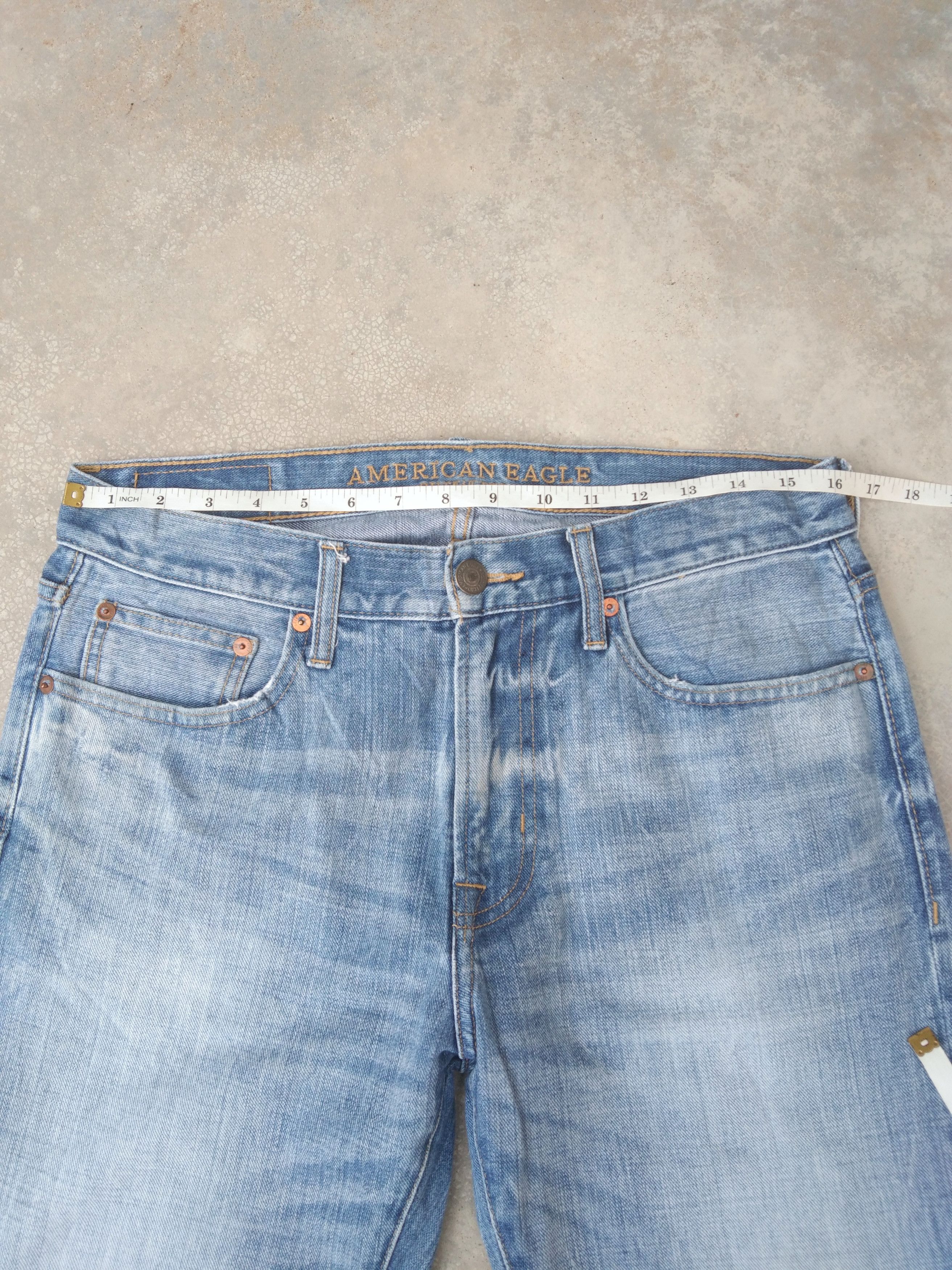 American Eagle Outfitters American Eagle Outfitters Straight Leg Distressed Jeans Size US 32 / EU 48 - 4 Thumbnail