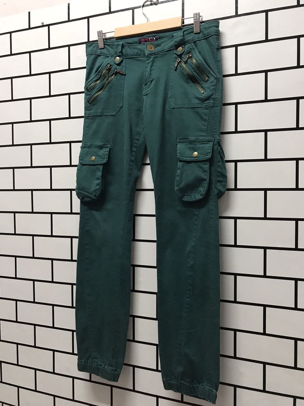 Japanese Brand Japanese Brand AFT Multi Pocket Cargo Jogger Pants Size US 30 / EU 46 - 4 Thumbnail