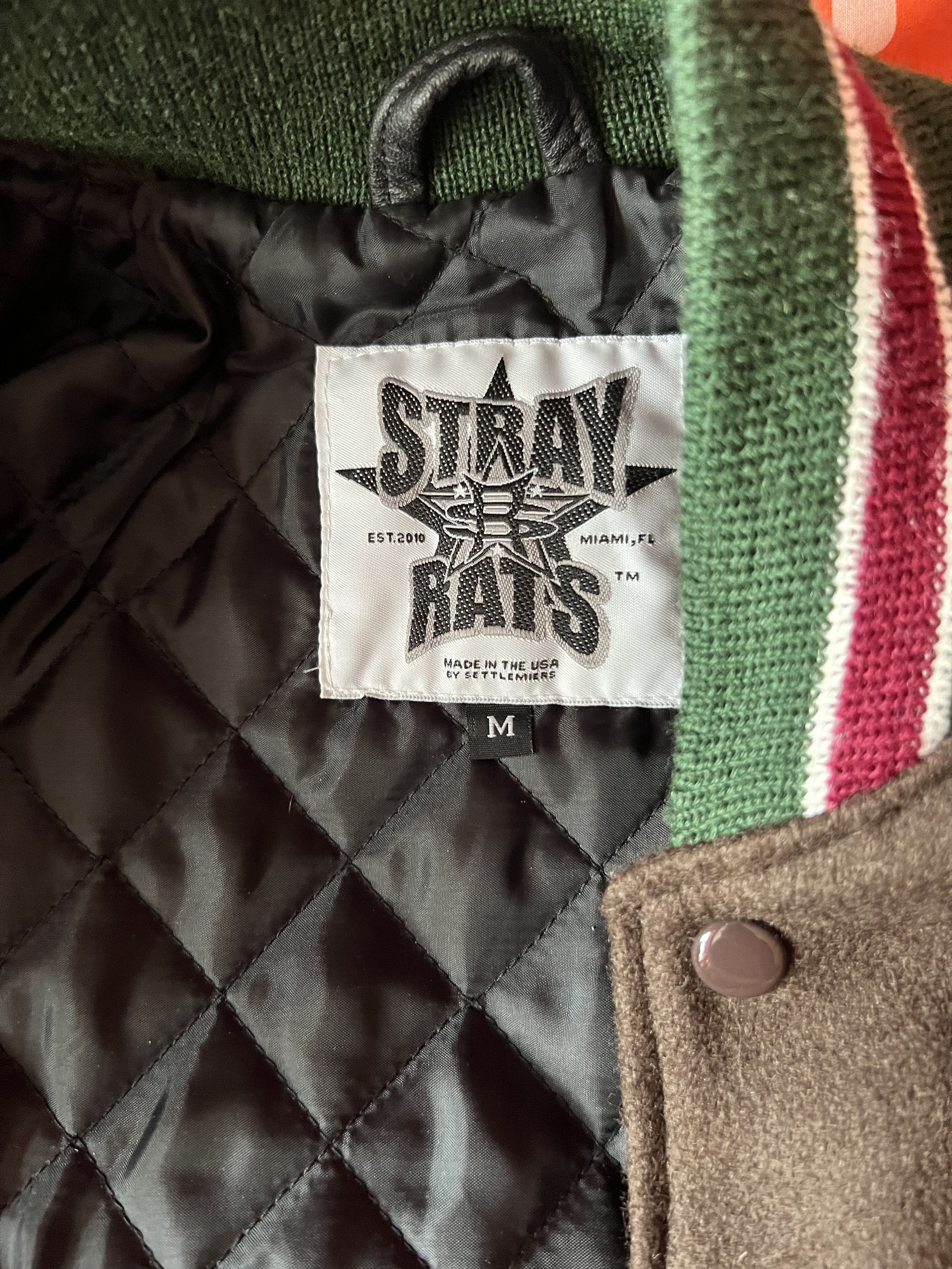 Stray Rats 10 Year Varsity Jacket Size US M / EU 48-50 / 2 - 4 Thumbnail