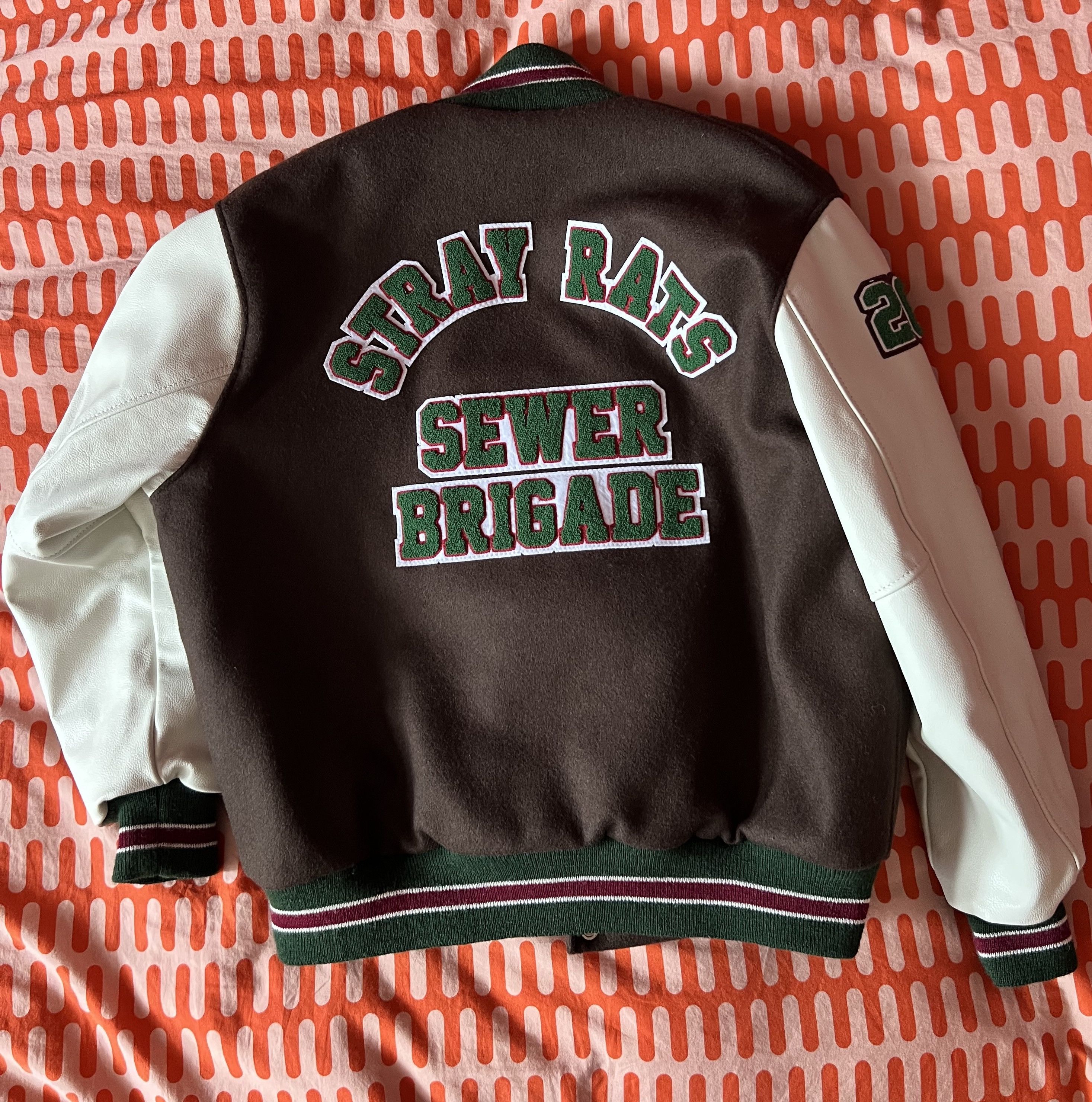 Stray Rats 10 Year Varsity Jacket Size US M / EU 48-50 / 2 - 9 Thumbnail