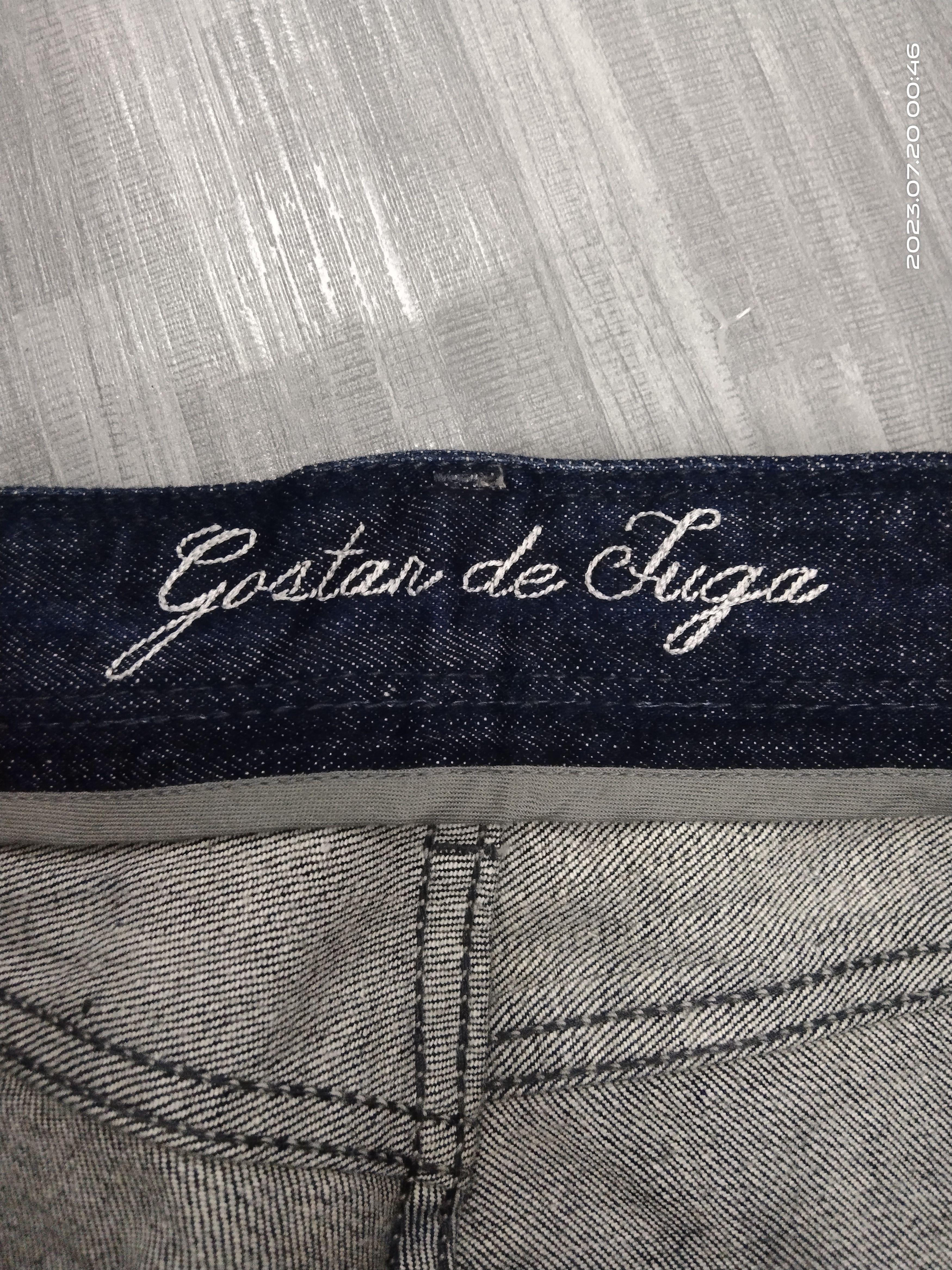 GOSTAR DE FUGA SICK WASHED BLUE GOSTAR DE FUGA🇯🇵DENIM PANTS Size US 31 - 6 Thumbnail