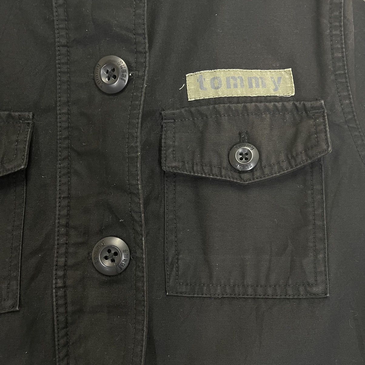 Tommy Hilfiger × Vintage Vintage Tommy Hilfiger Army Jacket Size US S / EU 44-46 / 1 - 6 Thumbnail