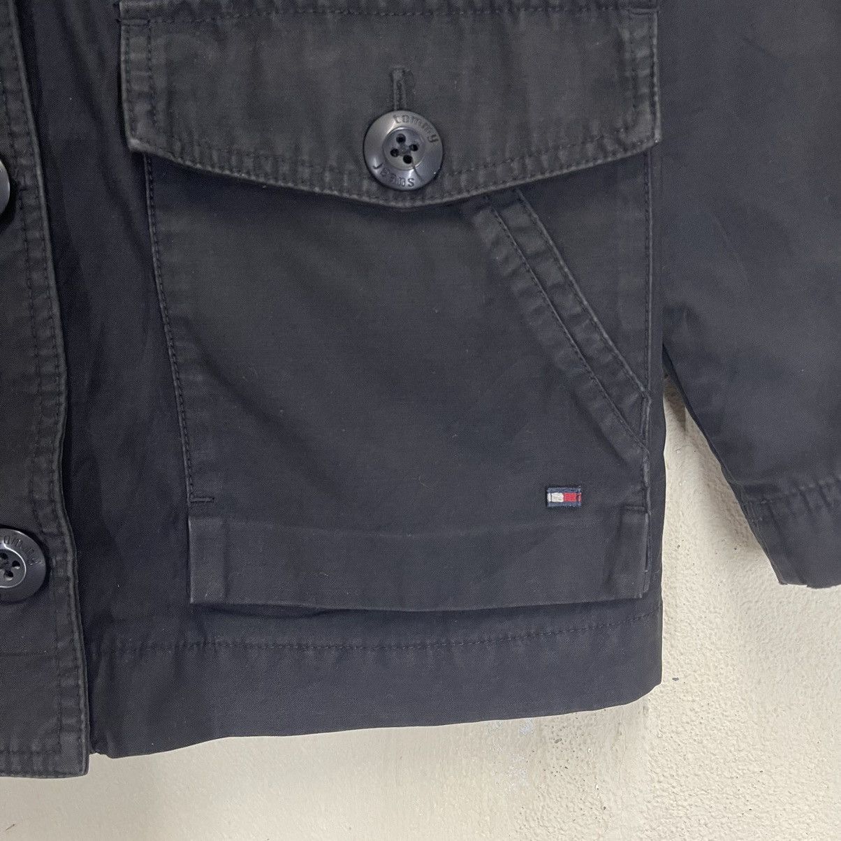 Tommy Hilfiger × Vintage Vintage Tommy Hilfiger Army Jacket Size US S / EU 44-46 / 1 - 10 Thumbnail