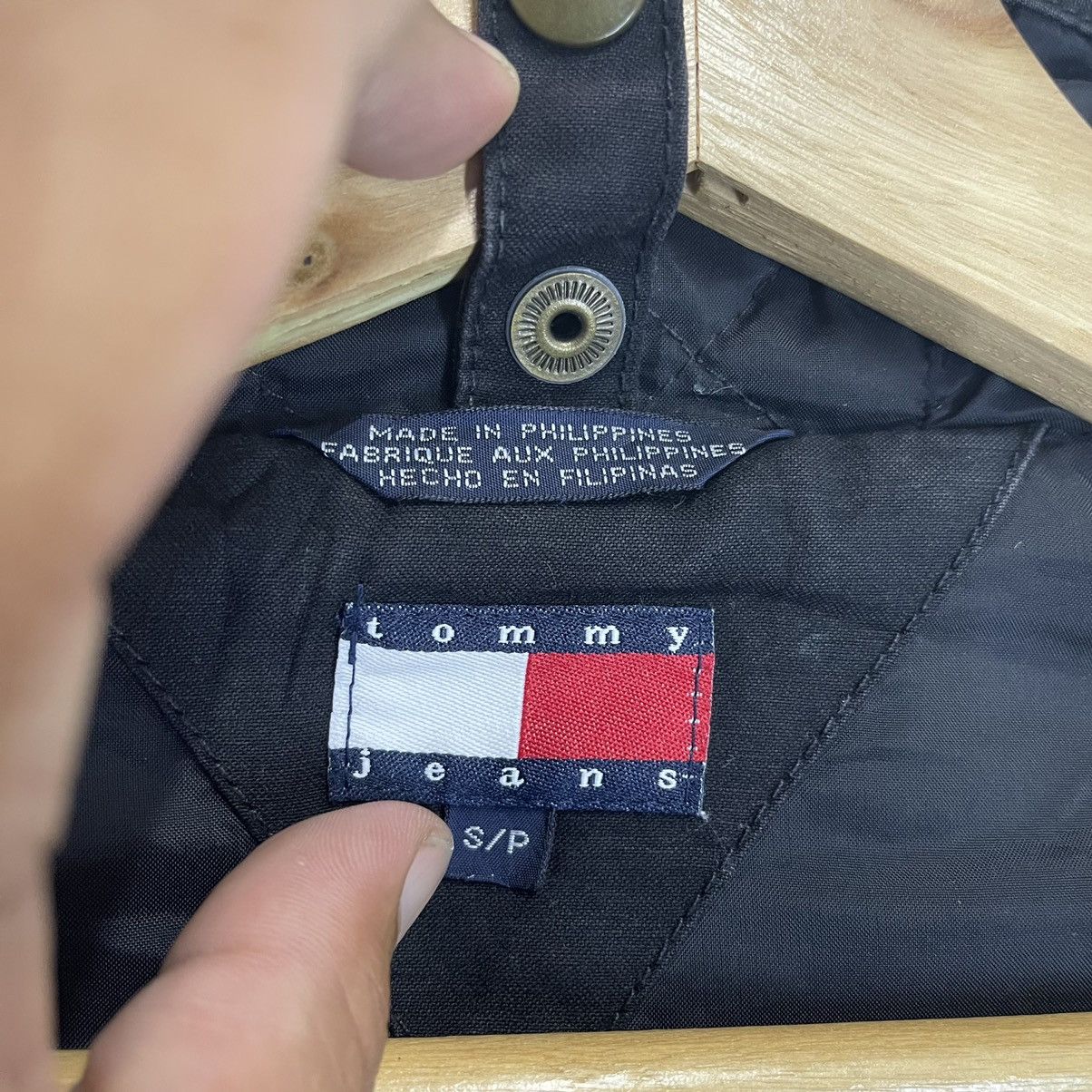 Tommy Hilfiger × Vintage Vintage Tommy Hilfiger Army Jacket Size US S / EU 44-46 / 1 - 16 Thumbnail