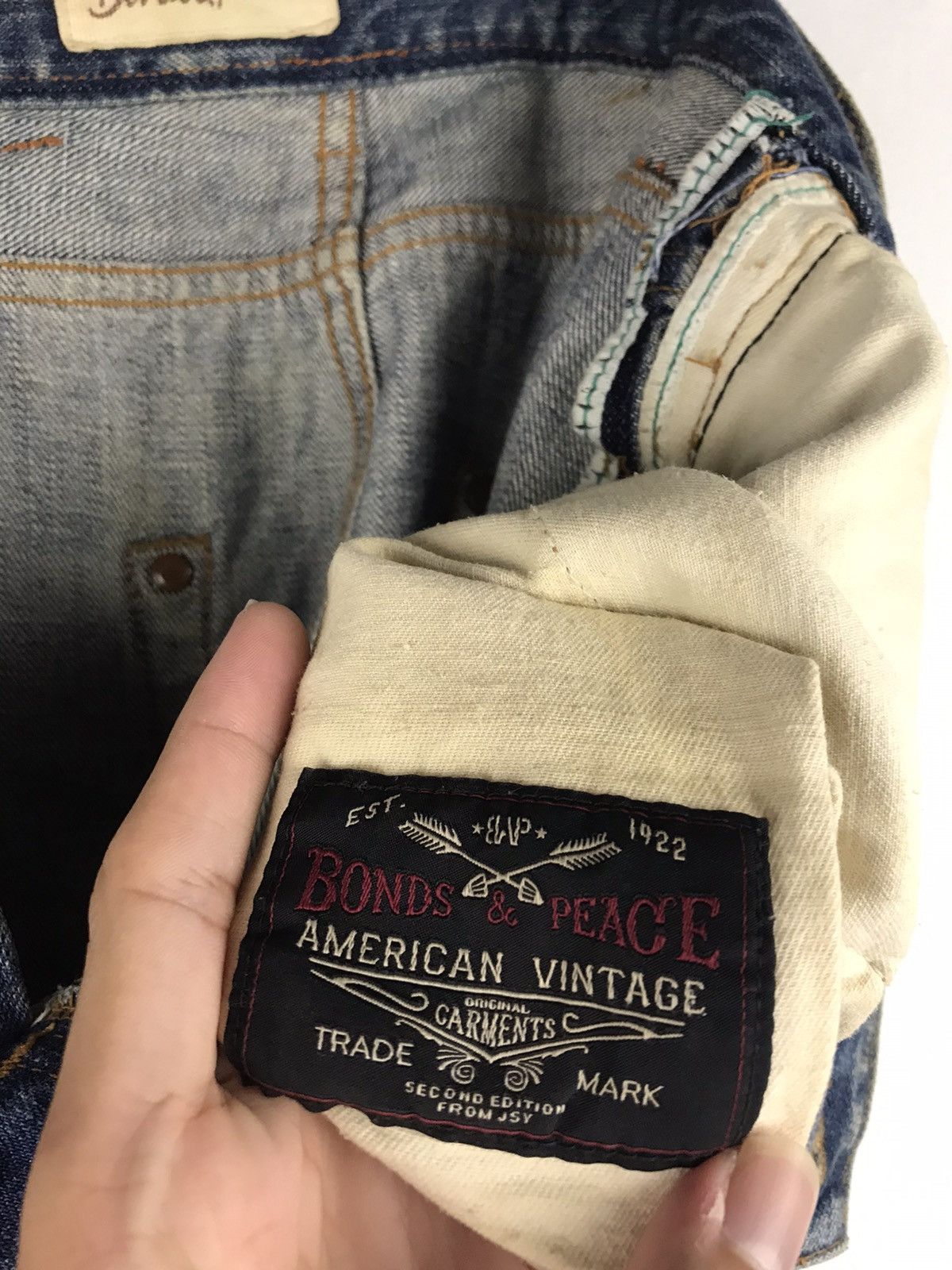 Japanese Brand Japanese Brand Bonds & Peace Jeans | Grailed
