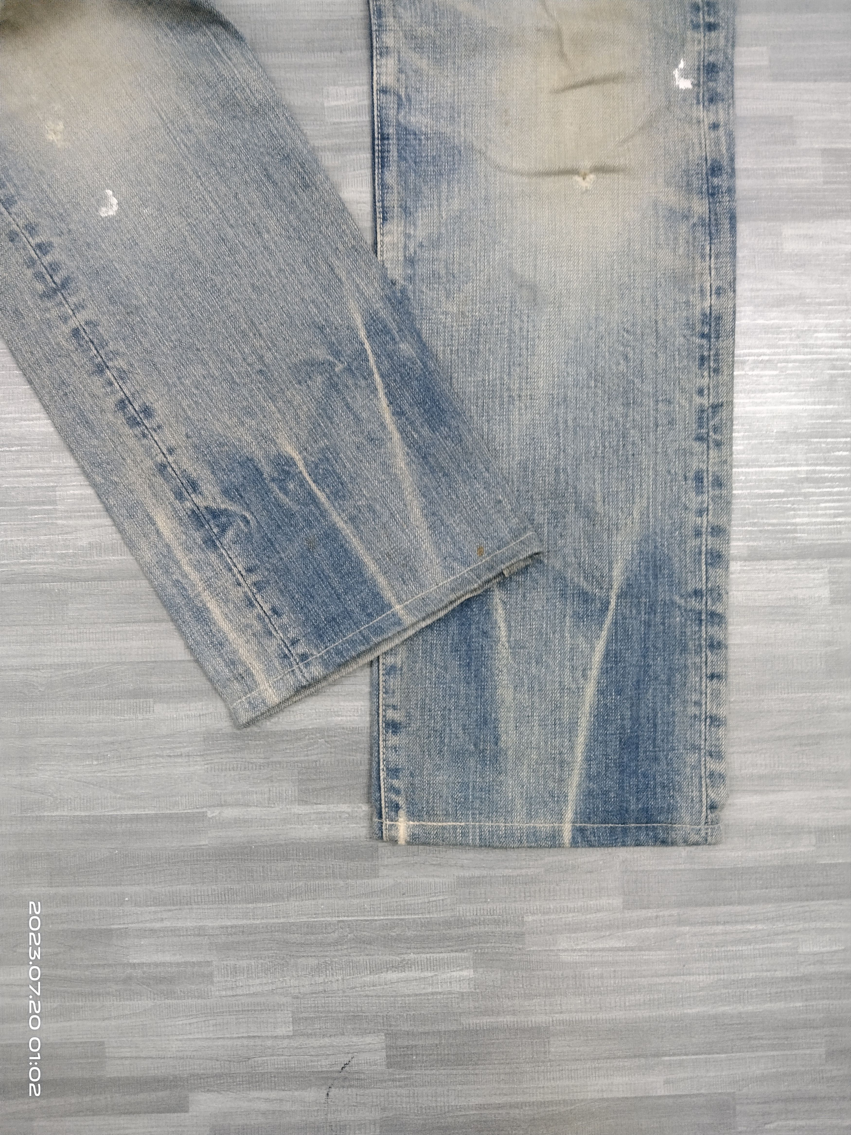 Spellbound SICK RIPED SPELLBOUND🇯🇵 DISTRESSED DENIM PANTS Size US 30 / EU 46 - 7 Thumbnail