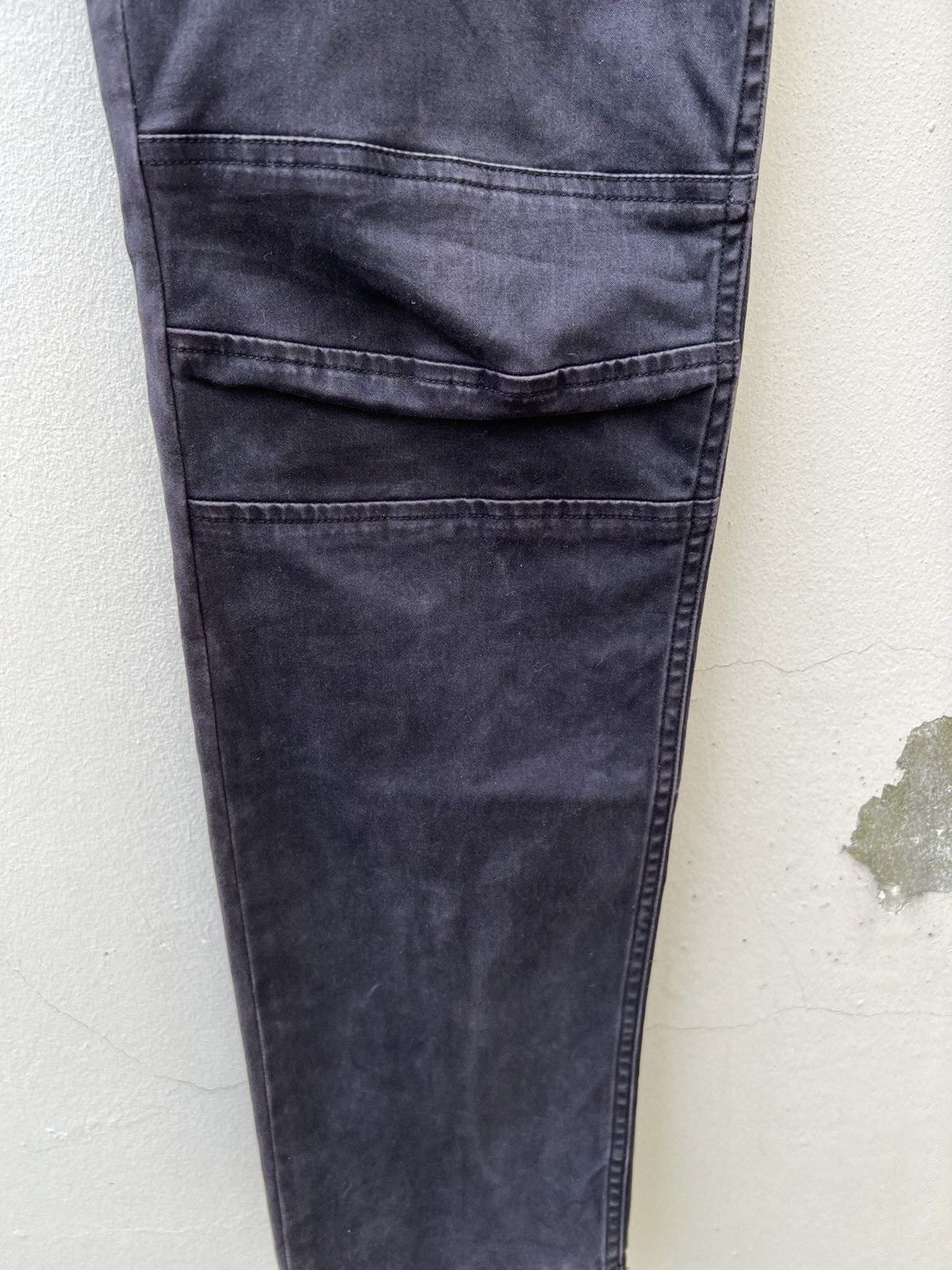 Japanese Brand VTG 2000s NUKE Pre Julius 7 Sun Fade Cargo Stretch Trouser Size US 30 / EU 46 - 10 Thumbnail