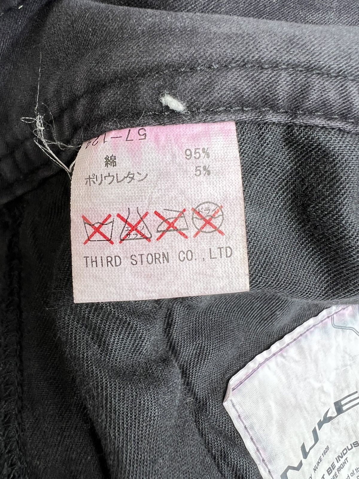 Japanese Brand VTG 2000s NUKE Pre Julius 7 Sun Fade Cargo Stretch Trouser Size US 30 / EU 46 - 24 Thumbnail
