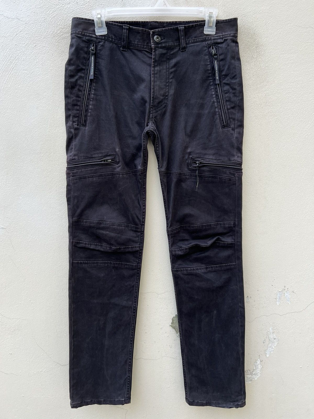 Japanese Brand VTG 2000s NUKE Pre Julius 7 Sun Fade Cargo Stretch Trouser Size US 30 / EU 46 - 6 Thumbnail