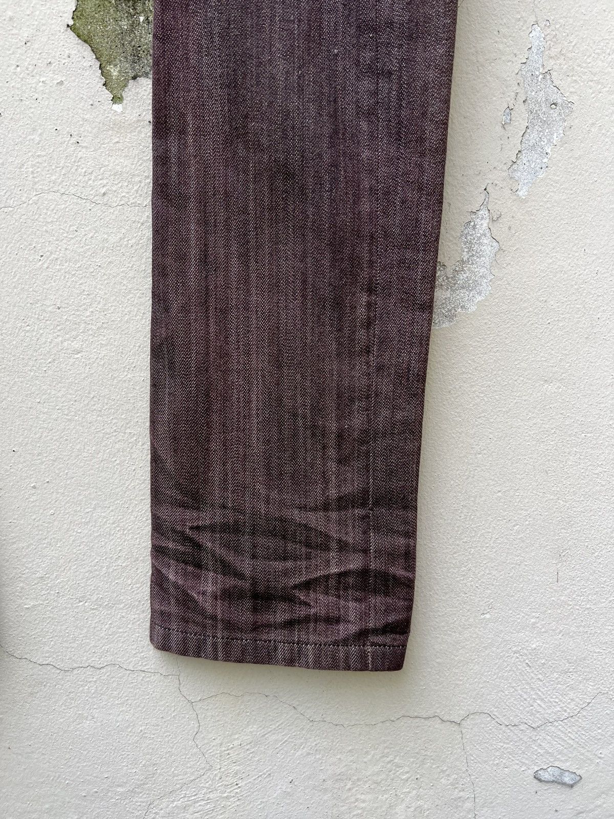 kiryuyrik Kiryuyrik Japan Stretch Waxed Denim Stackable Jeans Size US 29 - 13 Thumbnail
