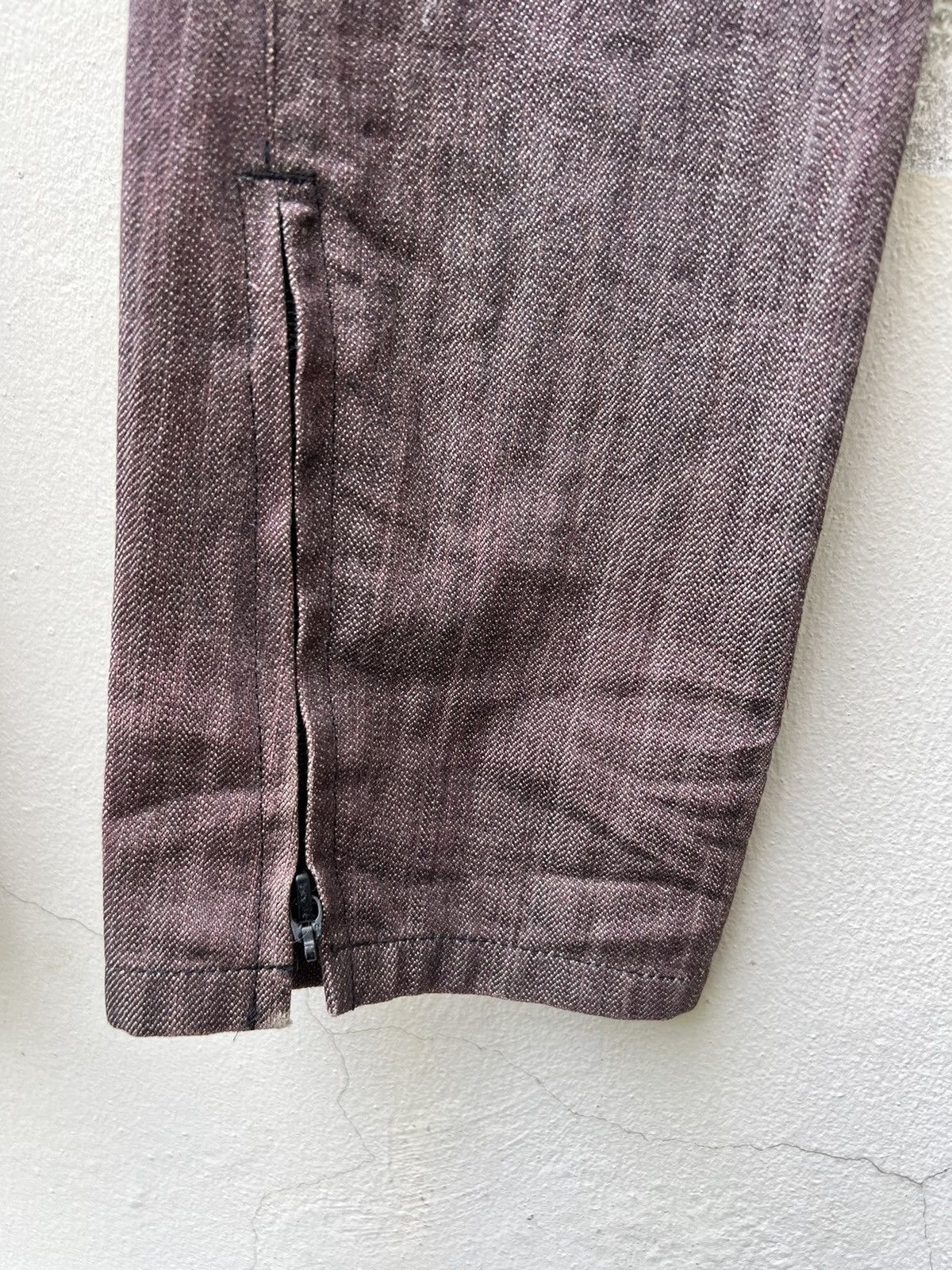 kiryuyrik Kiryuyrik Japan Stretch Waxed Denim Stackable Jeans Size US 29 - 22 Thumbnail