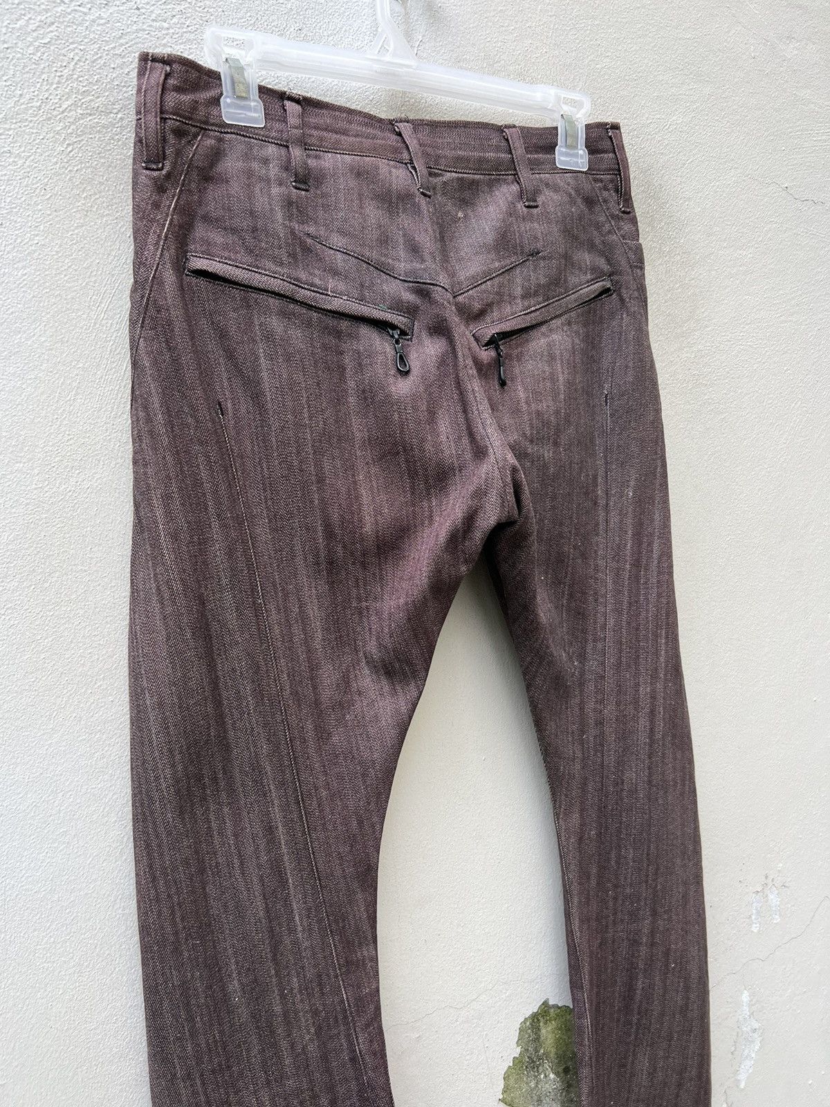 kiryuyrik Kiryuyrik Japan Stretch Waxed Denim Stackable Jeans Size US 29 - 15 Thumbnail